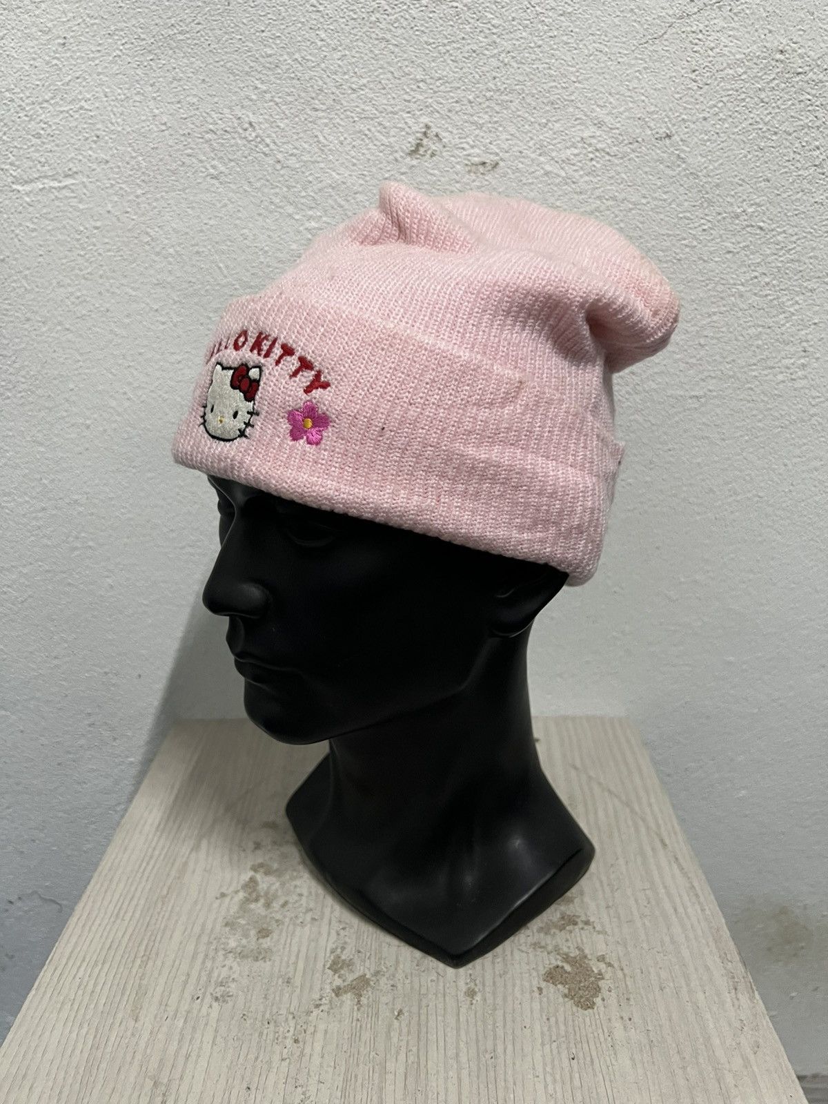 Cartoon Network Vintage Hello Kitty Sanrio Cartoon Beanie Hat Size ONE SIZE - 3 Thumbnail