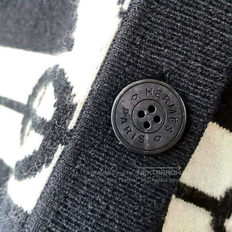Hermes Hermes Classic Chain Cashmere Knit Cardigan Size XS / US 0-2 / IT 36-38 - 5 Thumbnail