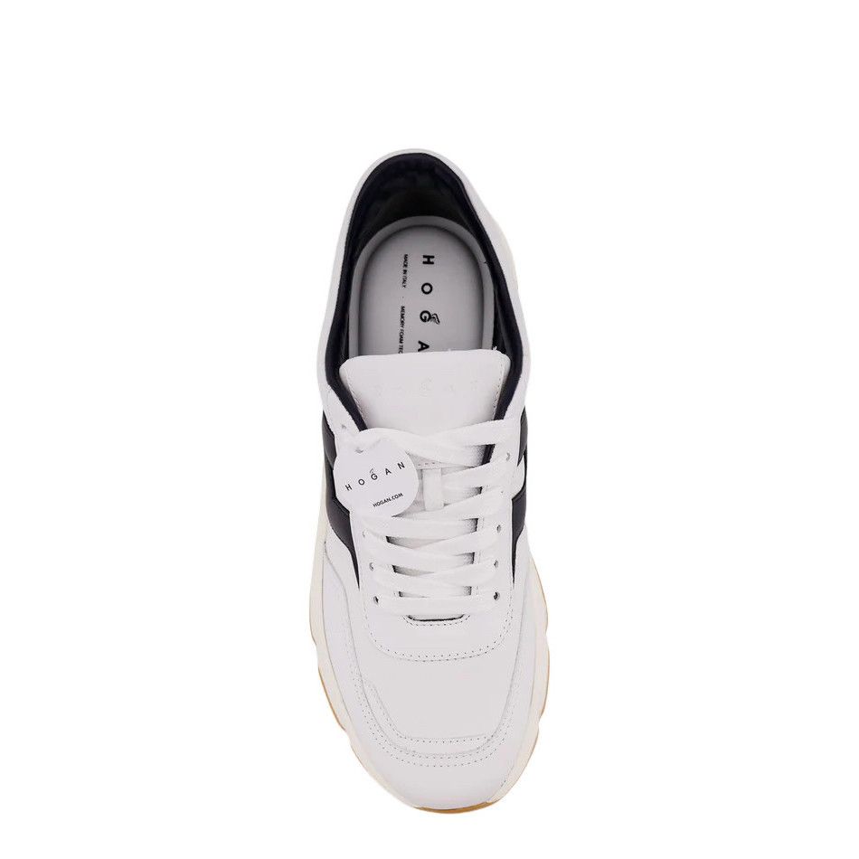 Hogan HOGAN Hyperlight White/Black Sneakers New & Authentic (Men's Size US 6.5 / EU 39-40 - 5 Thumbnail