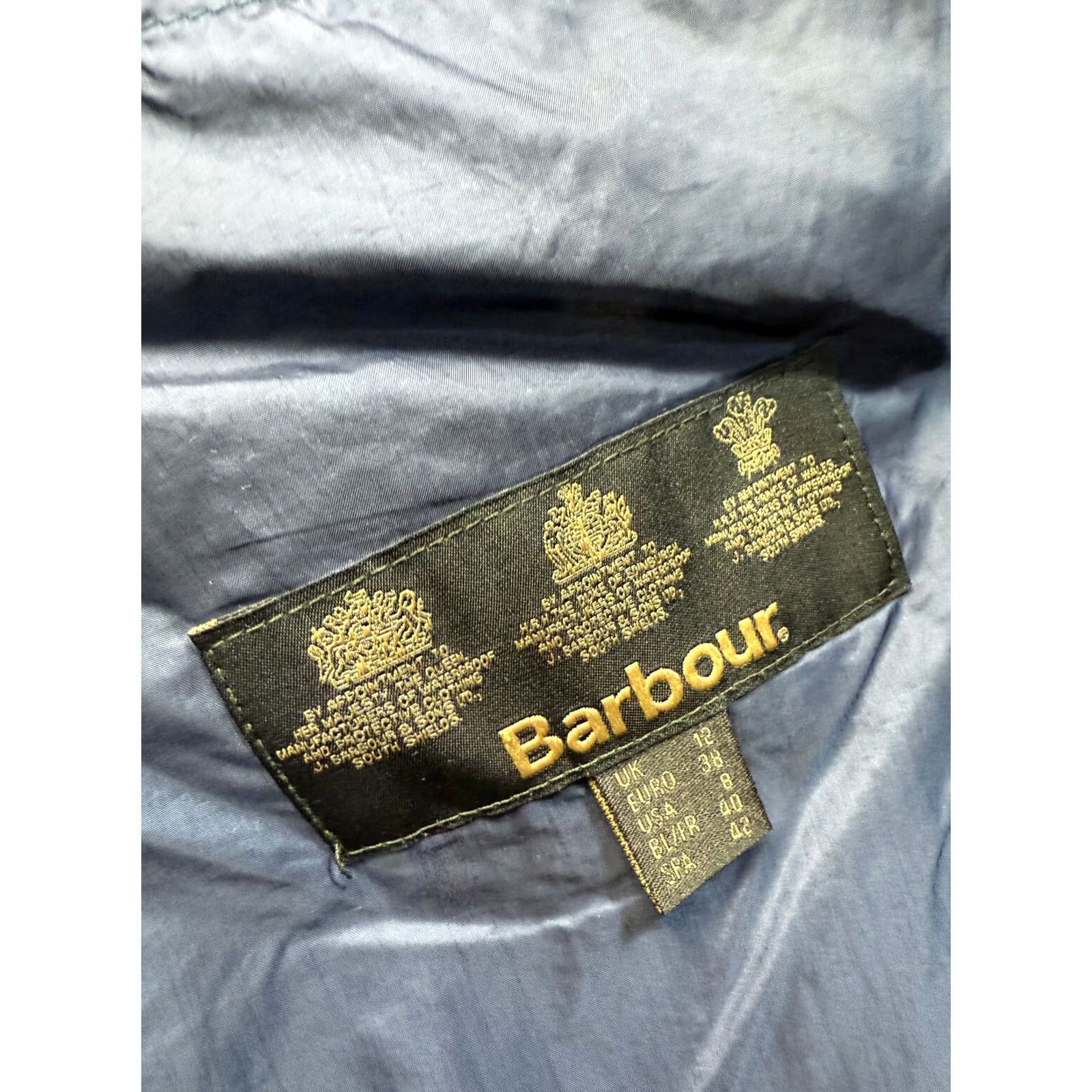 Barbour Barbour Quilted Jacket size 8 Blue Womens US Size M / US 6-8 / IT 42-44 - 3 Thumbnail
