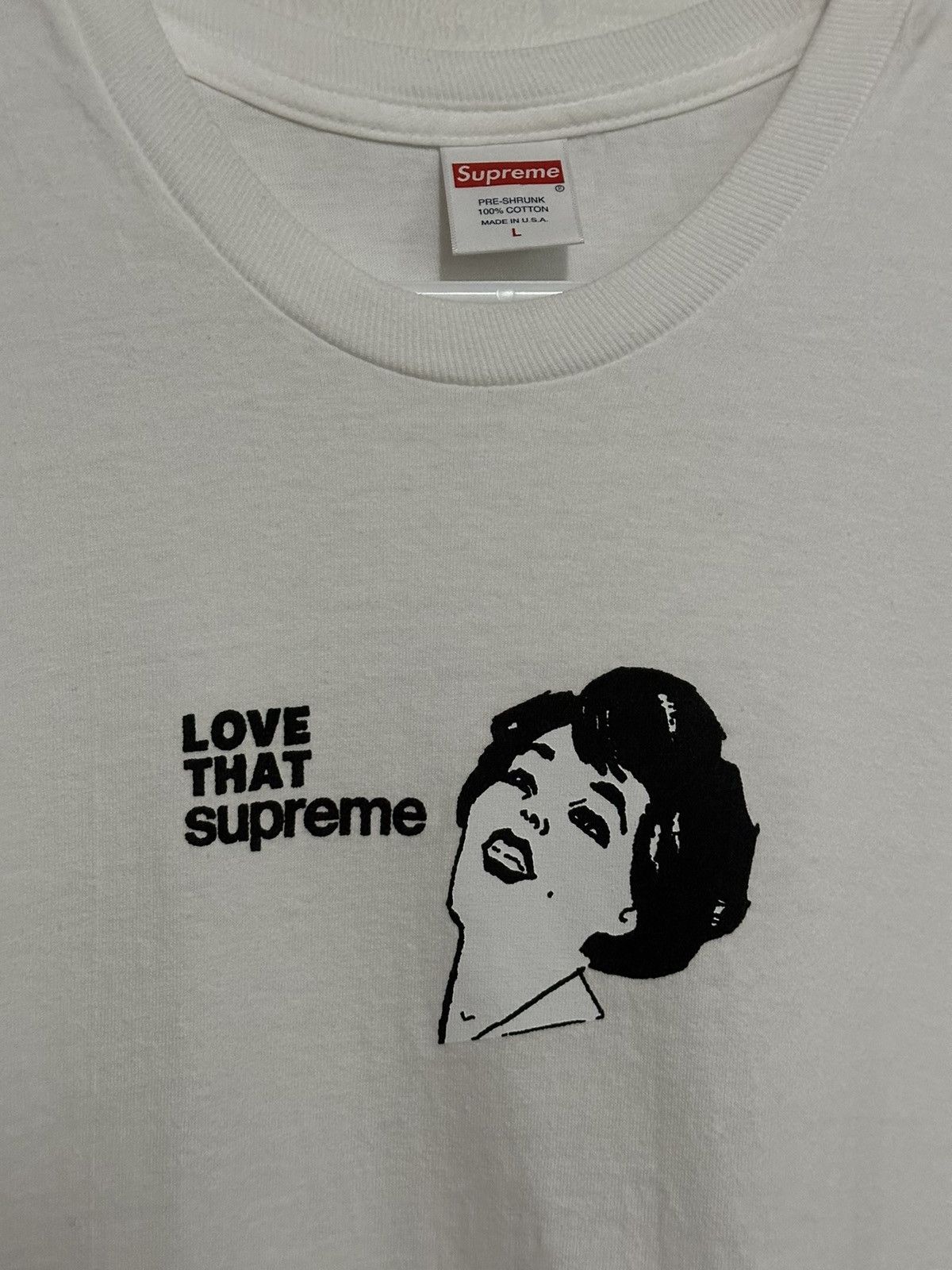 Supreme Supreme Love That Tee Size US L / EU 52-54 / 3 - 2 Thumbnail