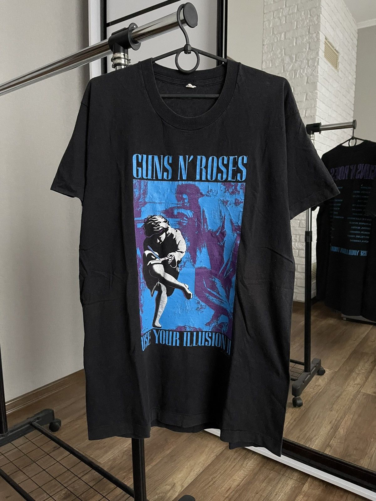1991 Guns N Roses Use Your Illusion Vintage Band T-Shirt Tee