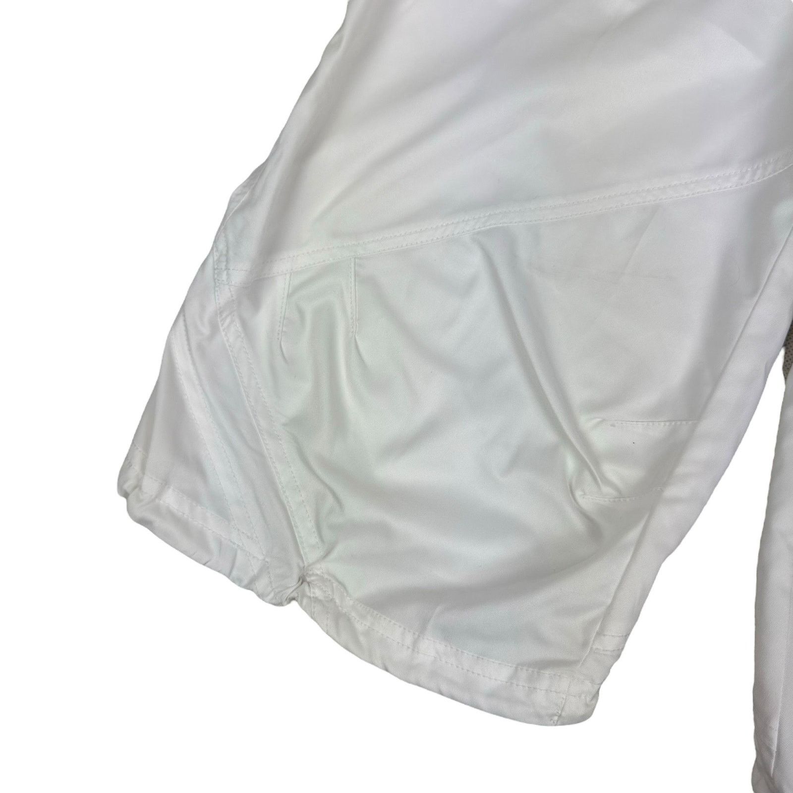 Nike Nike Dri-Fit Womens White Solo Swoosh High Rise Capri Pant 8 Size 30" / US 8 / IT 44 - 6 Thumbnail