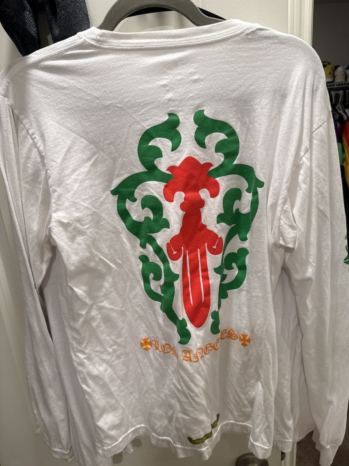 Tシャツ・カットソー Chrome Hearts Los Angeles Exclusive L/S Tee Chrome Hearts Los Angeles Exclusive Long Sleeve T-shirt