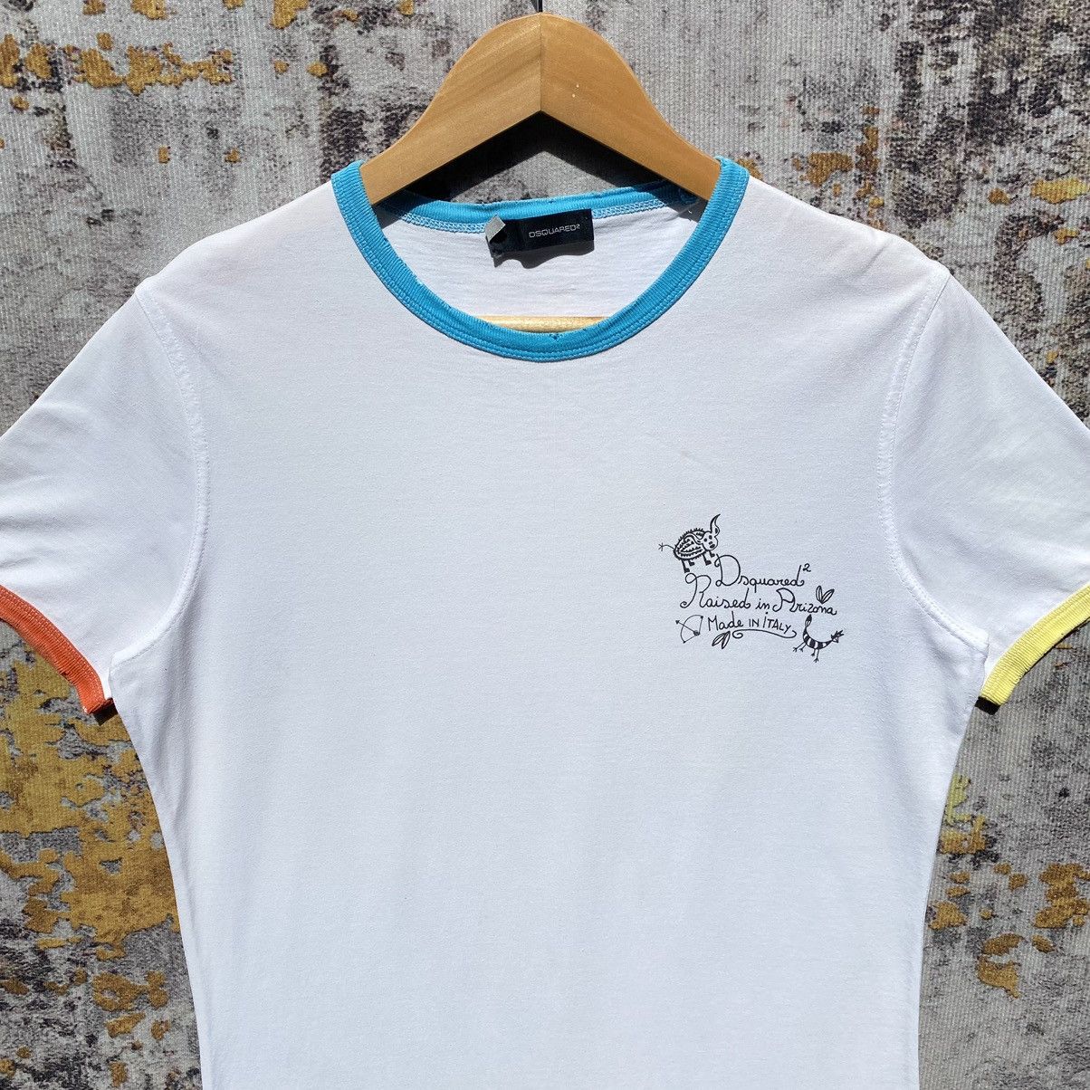 Dsquared2 × Vintage Dsquared2 Raised in Prizama Shirt Dsquared2 Distressed Size US S / EU 44-46 / 1 - 4 Thumbnail