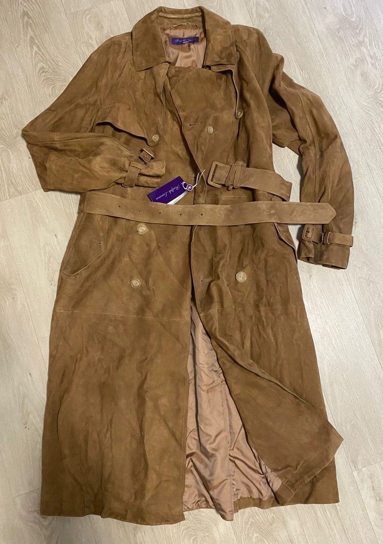 RRL Ralph Lauren RRL Ralph Lauren Purple label men's leather windbreaker Size US M / EU 48-50 / 2 - 7 Thumbnail