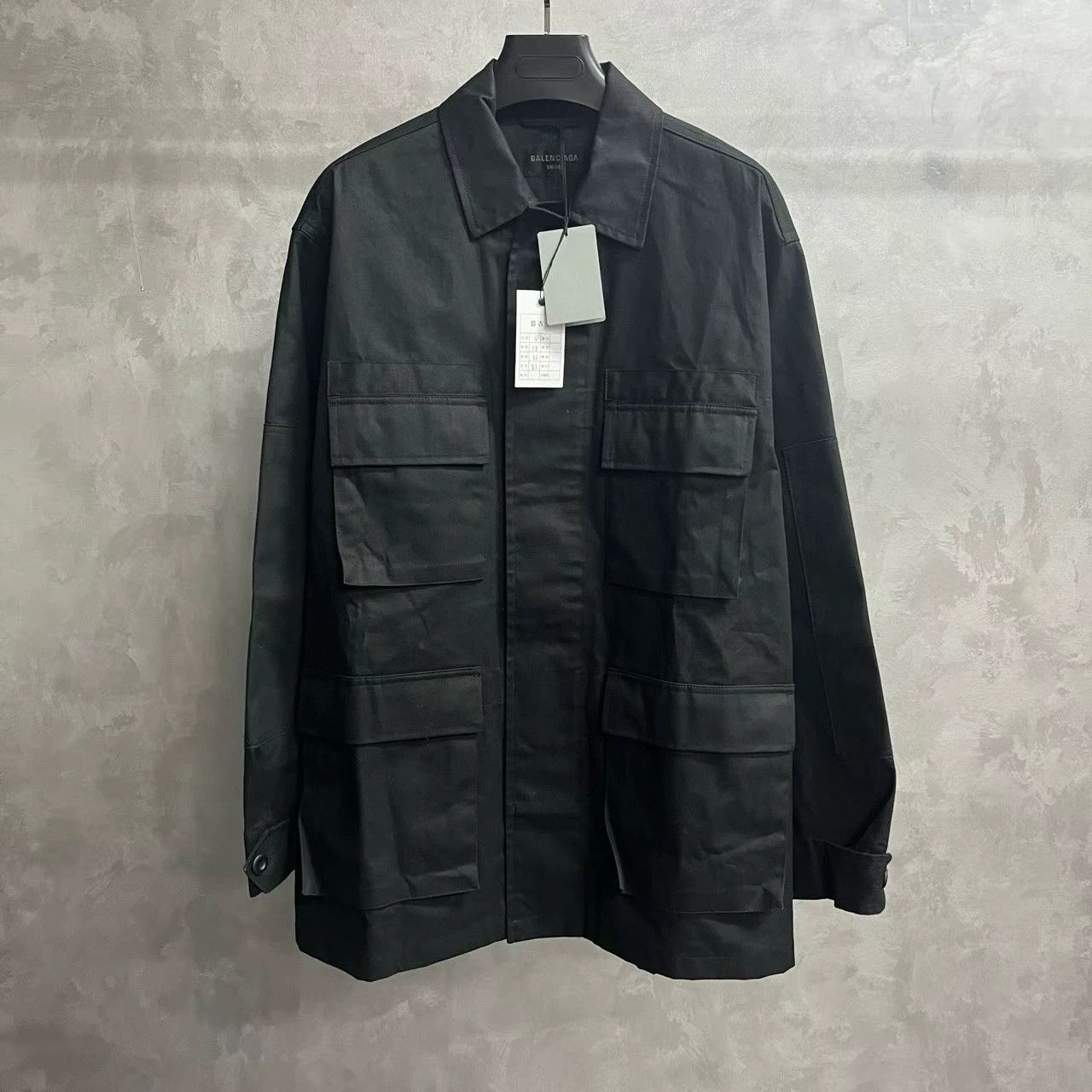 Balenciaga Balenciaga Black Lapel Single-Breasted Jacket Size US M / EU 48-50 / 2 - 1 Thumbnail