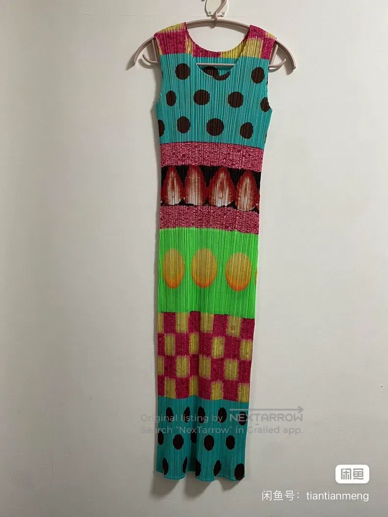 Issey Miyake Issey Miyake Color Block Dress Size M / US 6-8 / IT 42-44 - 3 Thumbnail