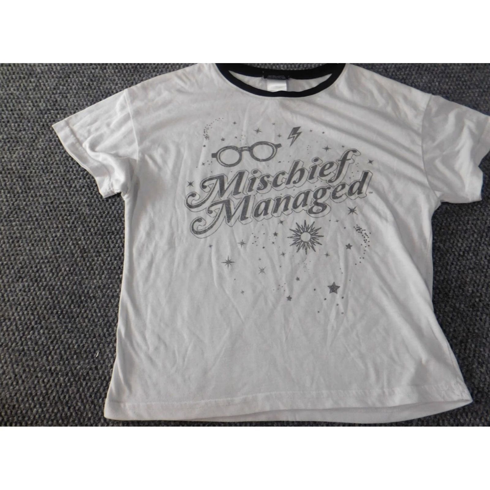 Vintage VINTAGE Harry Potter Womens Shirt Short Sleeve Round Neck Cotton Blended Fabric White Size S Movie Graphic Mens Womens Girls Boys Size S / US 4 / IT 40 - 3 Thumbnail