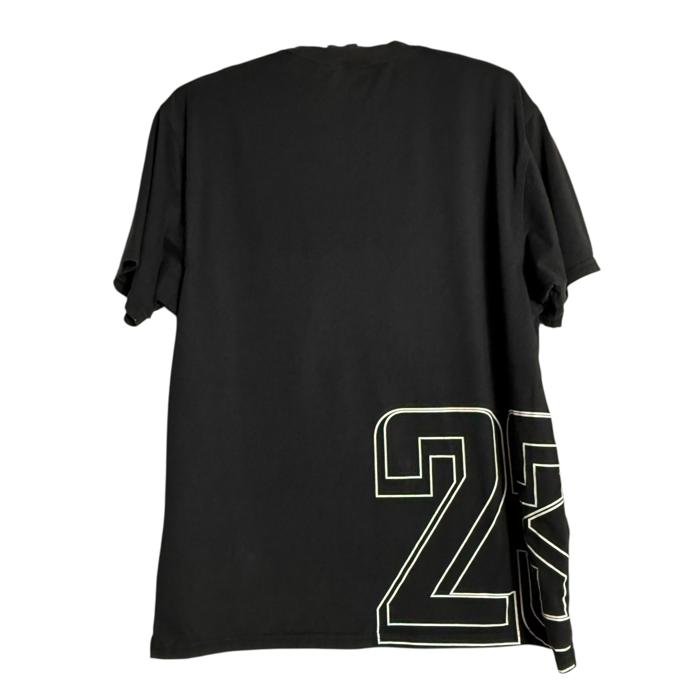 Jordan Brand 🔥RARE🔥Vintage Air Jordan #23 Spellout T-shirt Size US L / EU 52-54 / 3 - 3 Thumbnail
