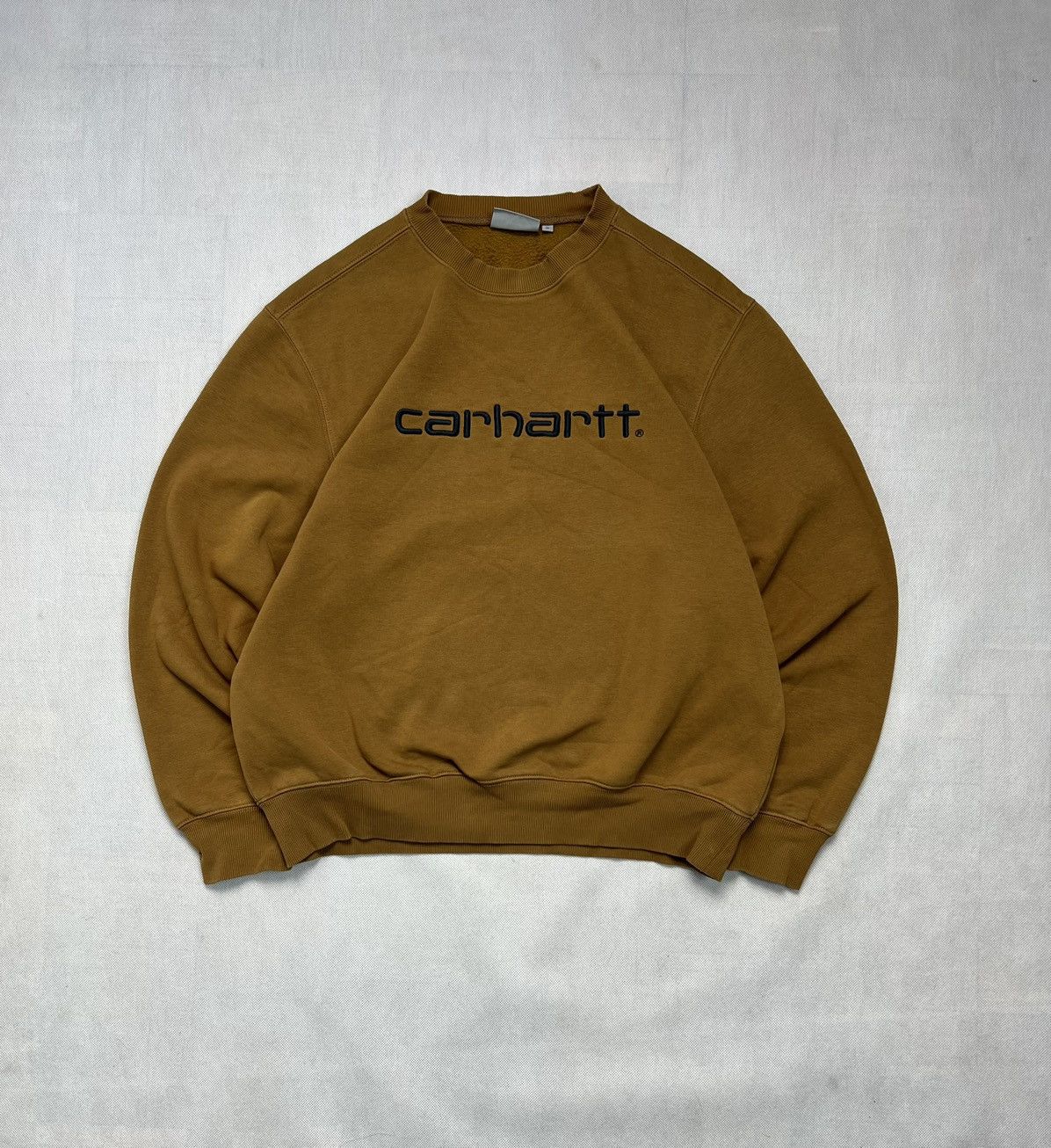 Carhartt Sweatshirt Carhartt spellout big logo great color Size US M / EU 48-50 / 2 - 1 Thumbnail