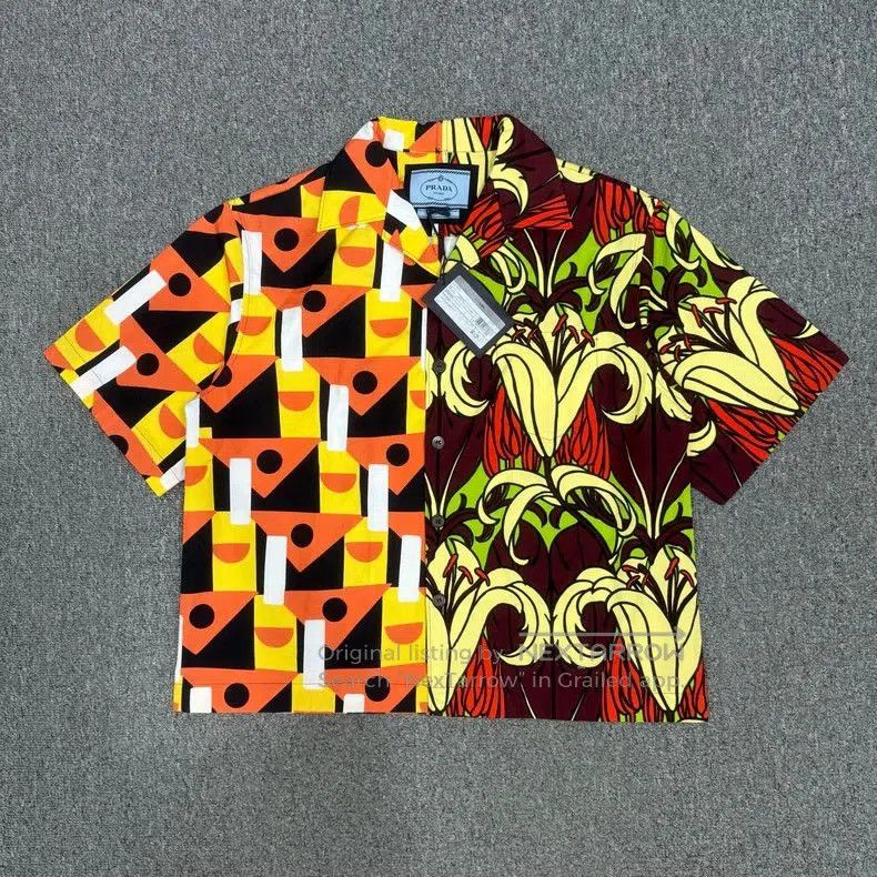 Prada Prada Geometric Triangle Shirt S. Size US S / EU 44-46 / 1 - 1 Thumbnail