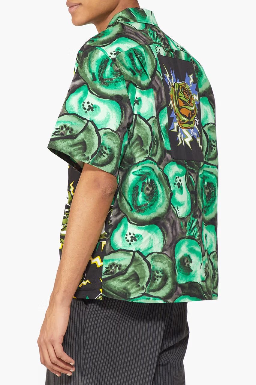 Prada PRADA 'Frankenstein' cuban collar shirt FW19 Size US L / EU 52-54 / 3 - 1 Thumbnail