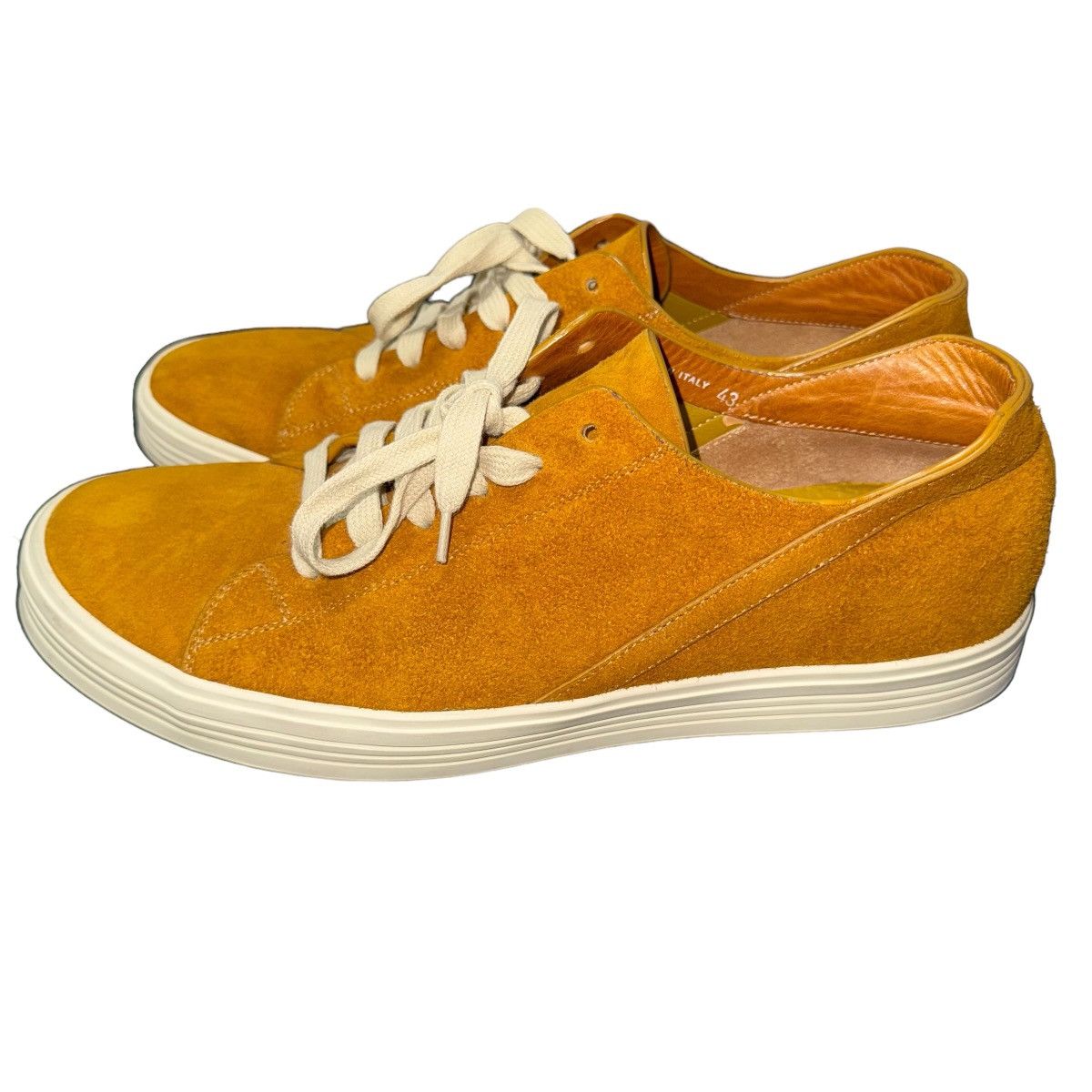 Rick Owens × Rick Owens Drkshdw RICK OWENS 18SS Geothrasher low sneaker camel Size US 10 / EU 43 - 3 Thumbnail