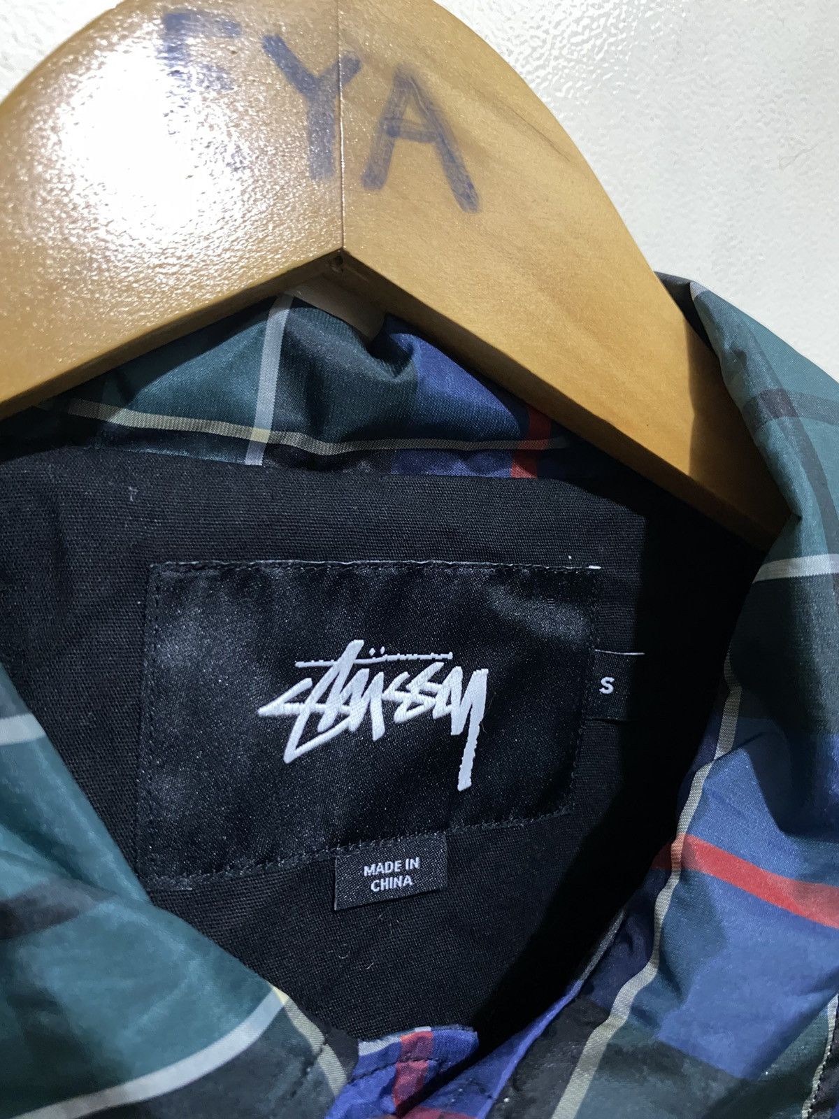 Stussy Stussy Plaid Coach Jacket Size US S / EU 44-46 / 1 - 5 Thumbnail