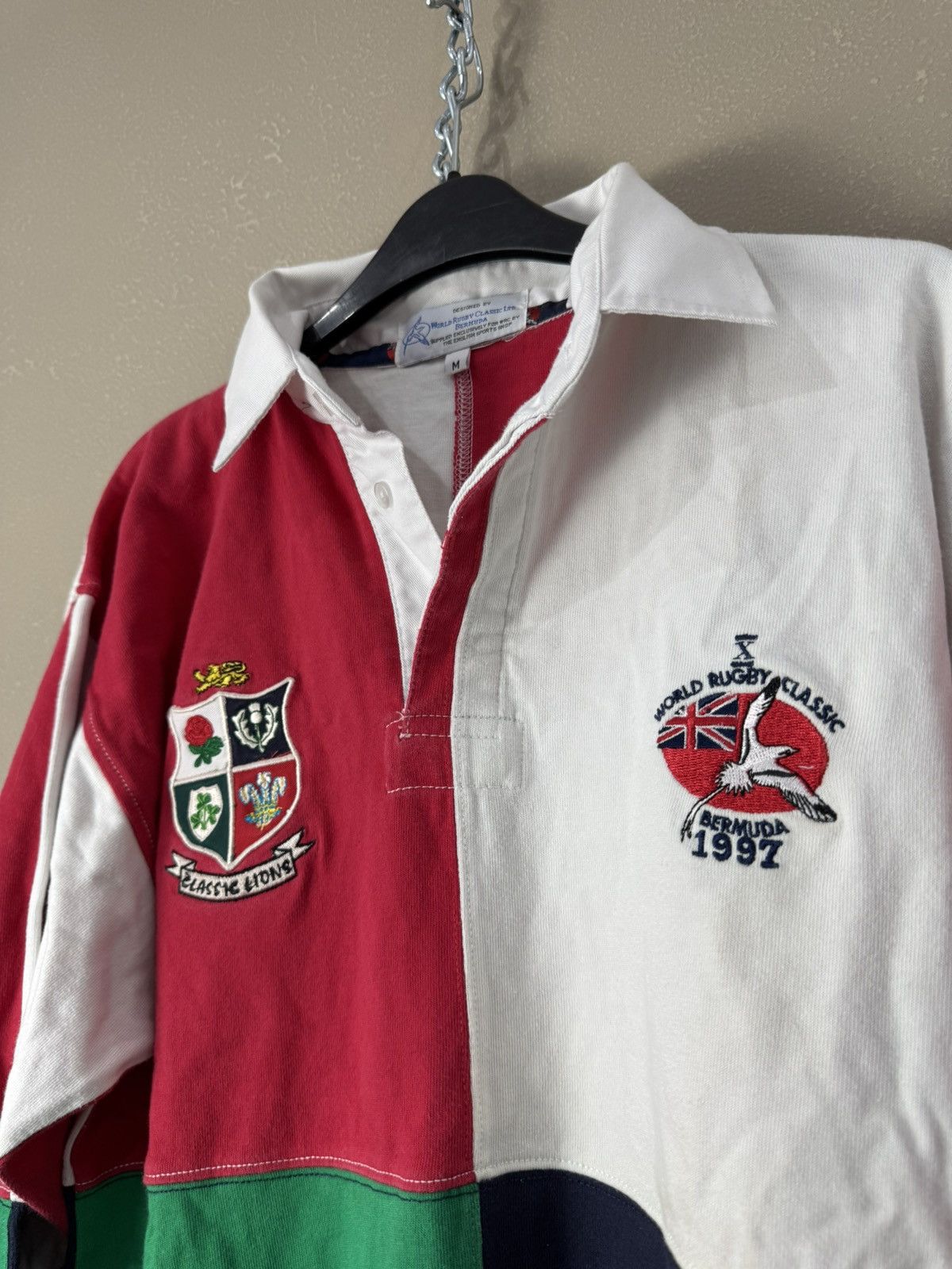 Other 1997 British & Irish Lions Long Sleeve Rugby Jersey Size US M / EU 48-50 / 2 - 3 Thumbnail