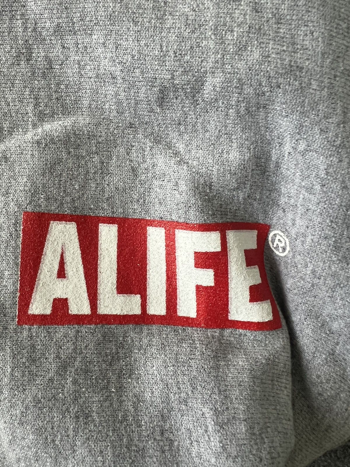 Alife ALIFE Classic Logo Sweatshirt - Grey (S) Size US S / EU 44-46 / 1 - 5 Thumbnail