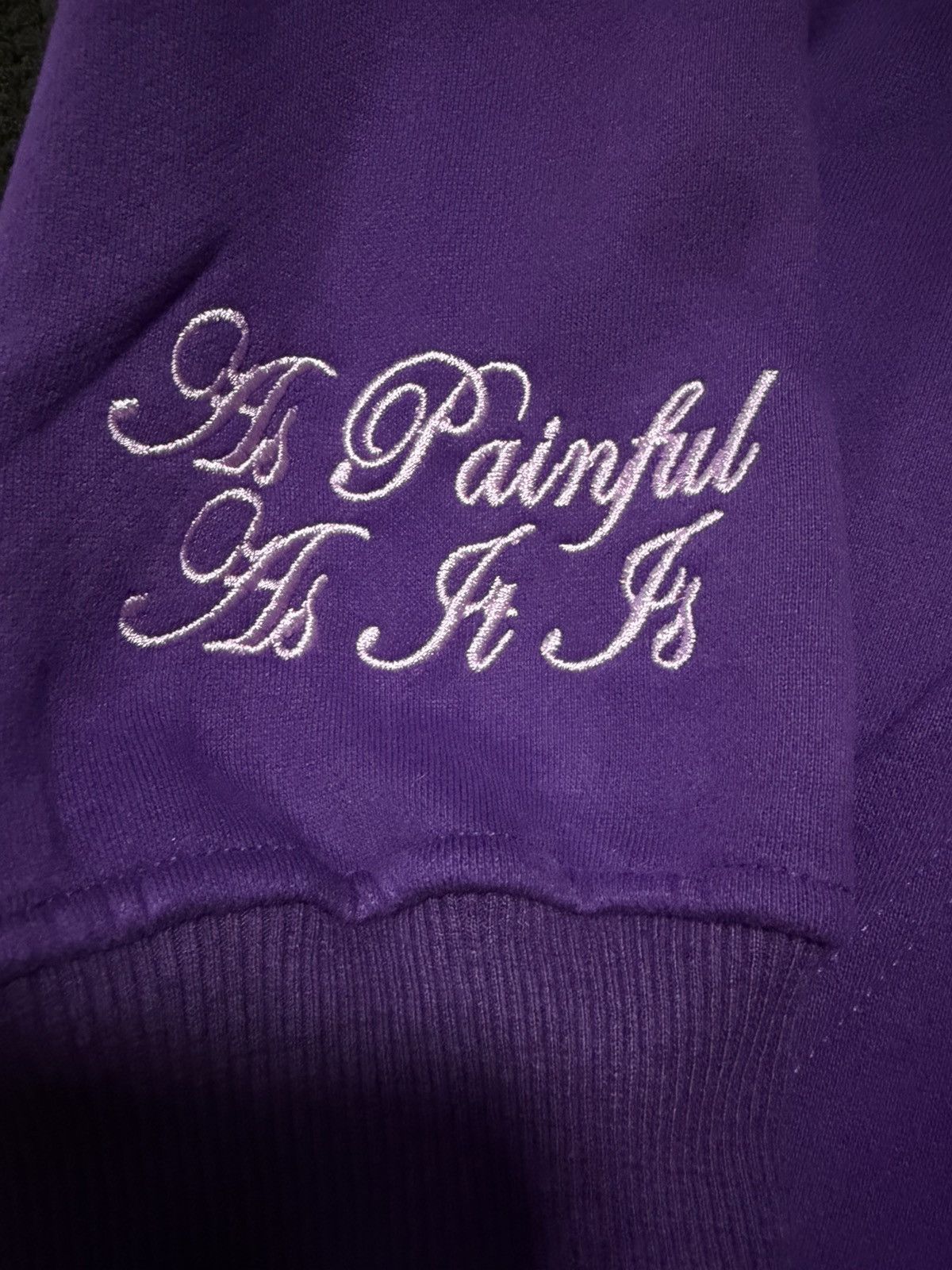 Other Yours Truly Phora Collab “Love Yourself” Purple Hoodie Size US M / EU 48-50 / 2 - 4 Thumbnail