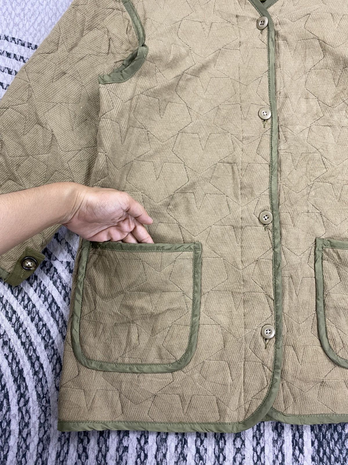 Japanese Brand Vintage NIKO AND Riversible Quilted Liner Fullbutton Jacket Size US M / EU 48-50 / 2 - 10 Thumbnail