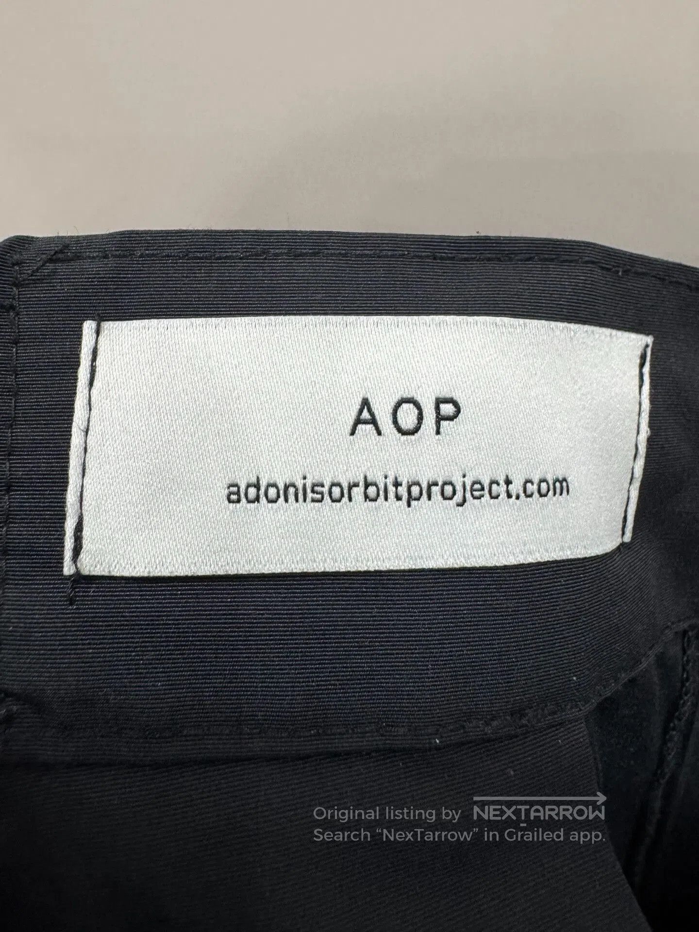 Vintage AOP Project Tailored Curved Zip Pants. Size US 26 / EU 42 - 7 Thumbnail