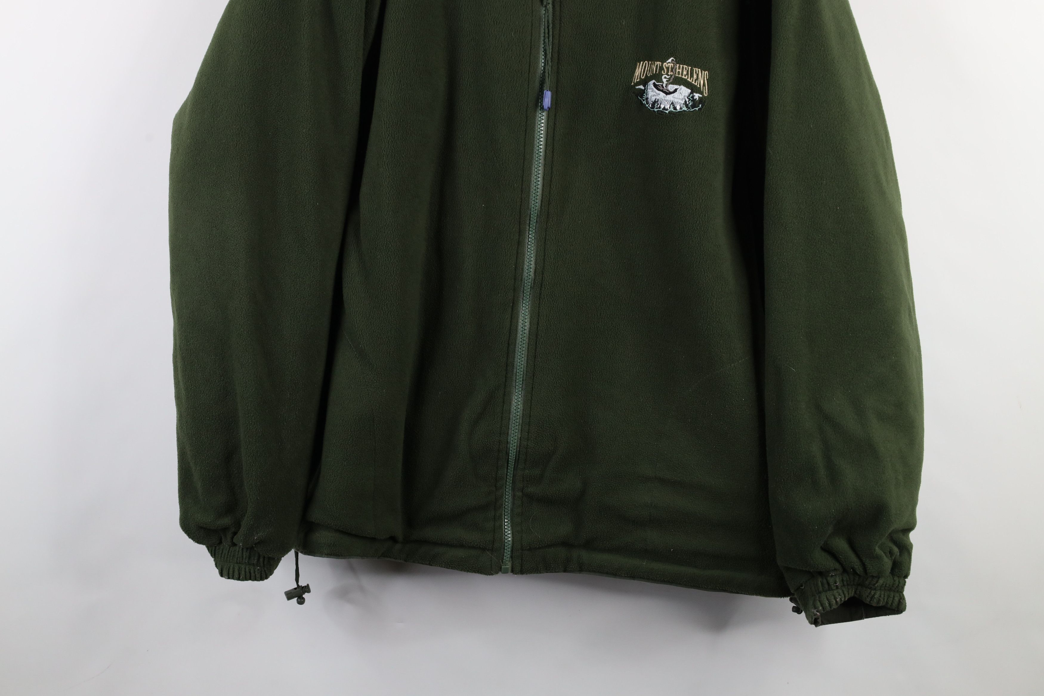 Vintage Vintage 90s Reversible Mount St Helens Jacket Vest Green Size US XL / EU 56 / 4 - 15 Thumbnail