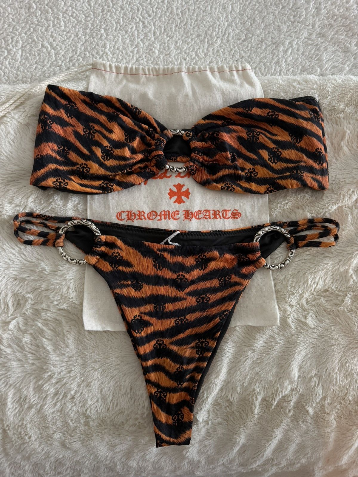 Chrome Hearts Chrome hearts tiger print bikini Size ONE SIZE - 1 Thumbnail