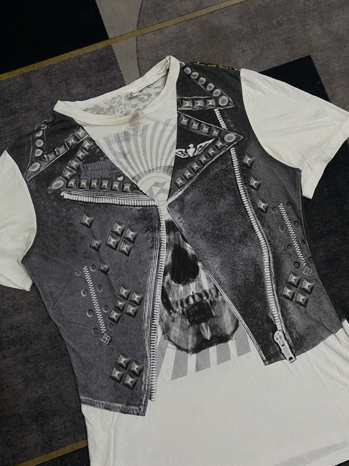 Hysteric Glamour SKULL ART Y2K IFSIXWASNINE STYLE LONG SLEEVE Size M / US 6-8 / IT 42-44 - 4 Thumbnail