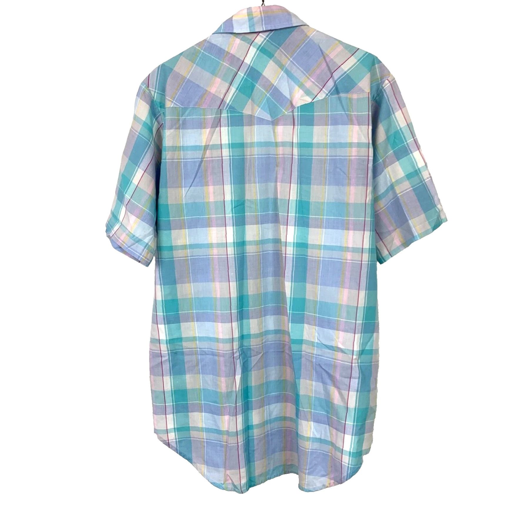 Vintage VINTAGE Plainsmen Western Plaid Button-Up Shirt L Men Mammulti? Size US L / EU 52-54 / 3 - 8 Thumbnail