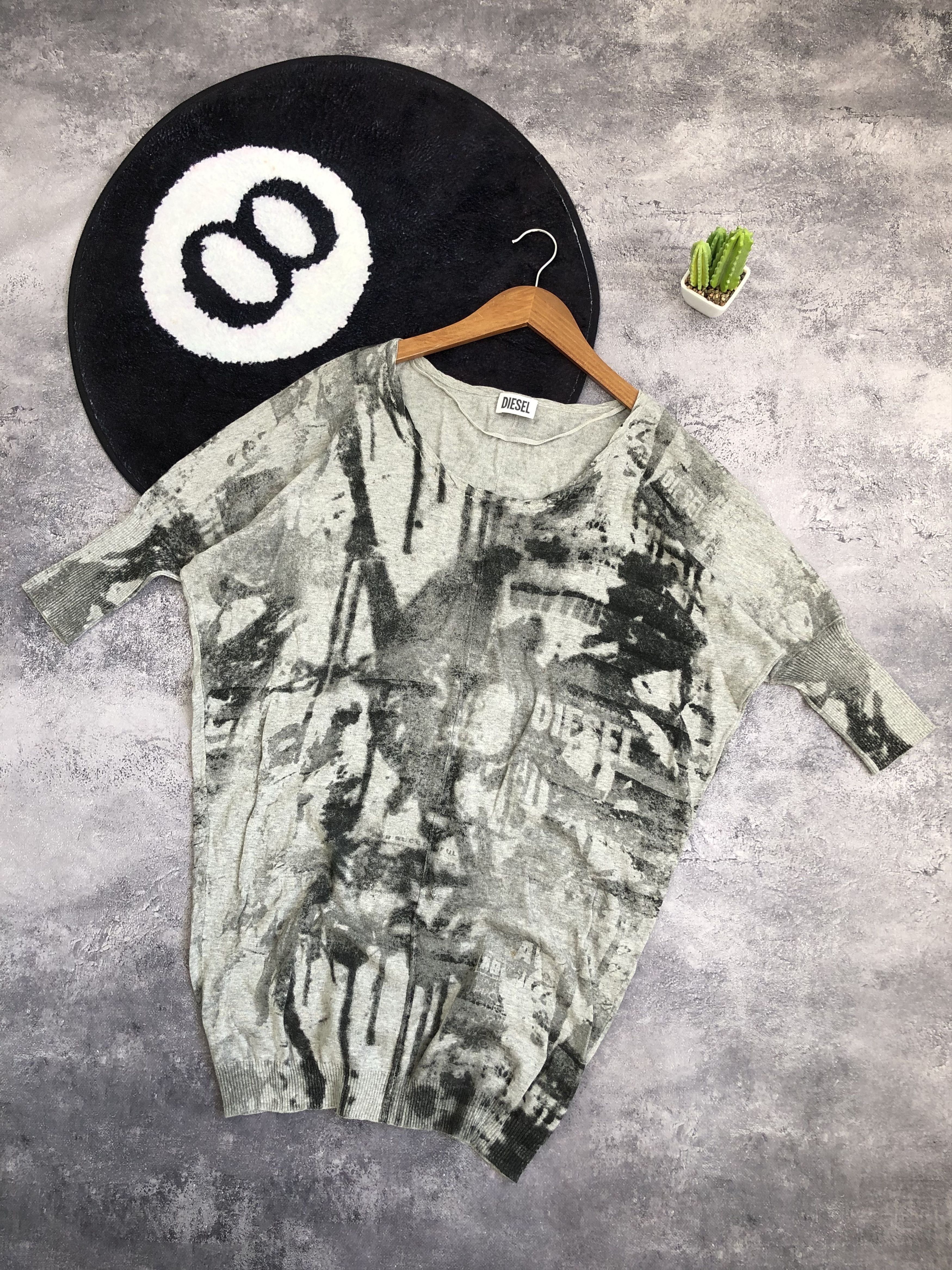Diesel DIESEL Avantgarde Y2k Goth Streetwear Mini Logo Dress Size S / US 4 / IT 40 - 1 Thumbnail