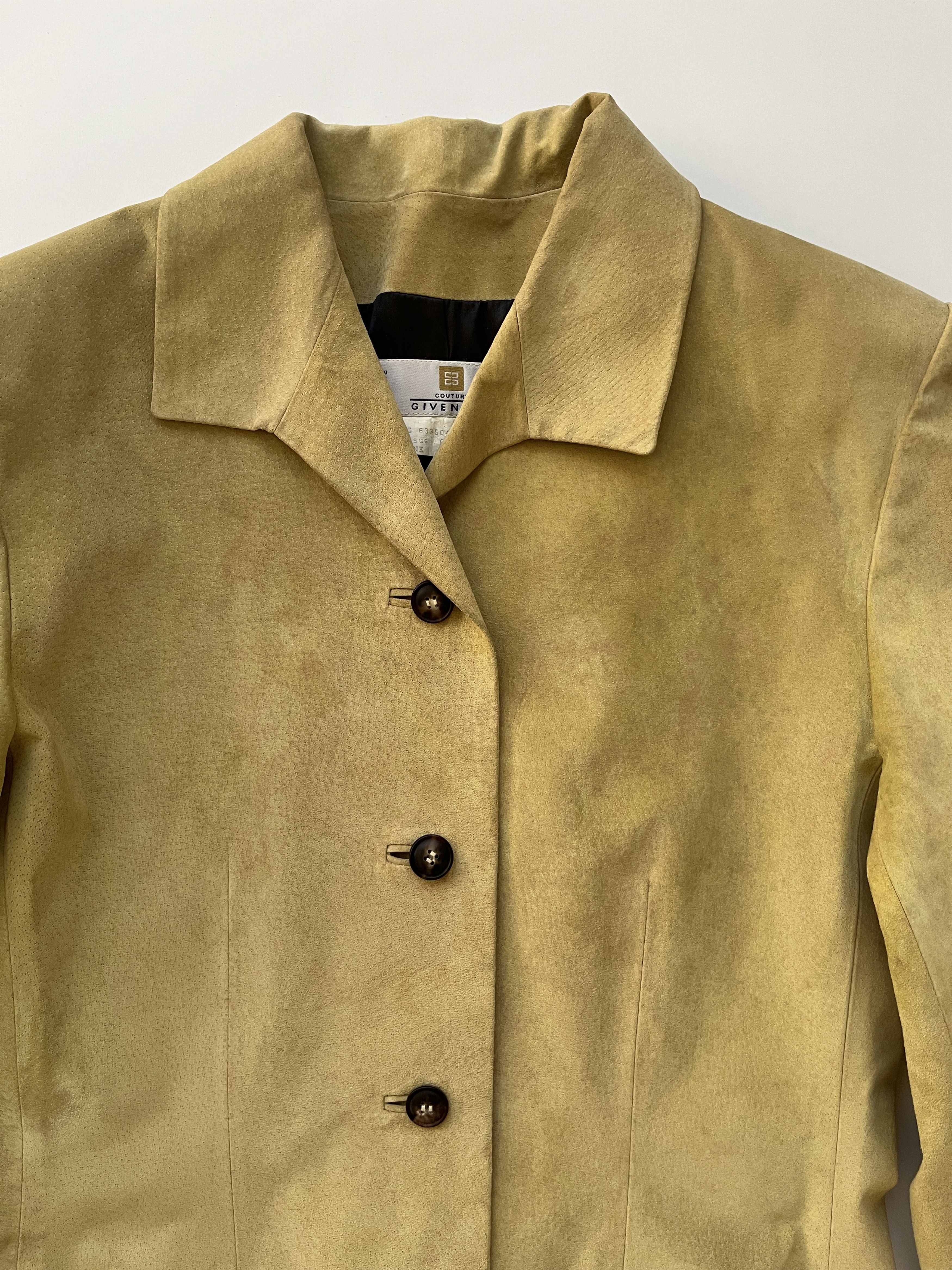 Givenchy ⚡️QUICK SALE⚡️1996 Givenchy Couture Galliano Suede Jacket Size M / US 6-8 / IT 42-44 - 7 Thumbnail