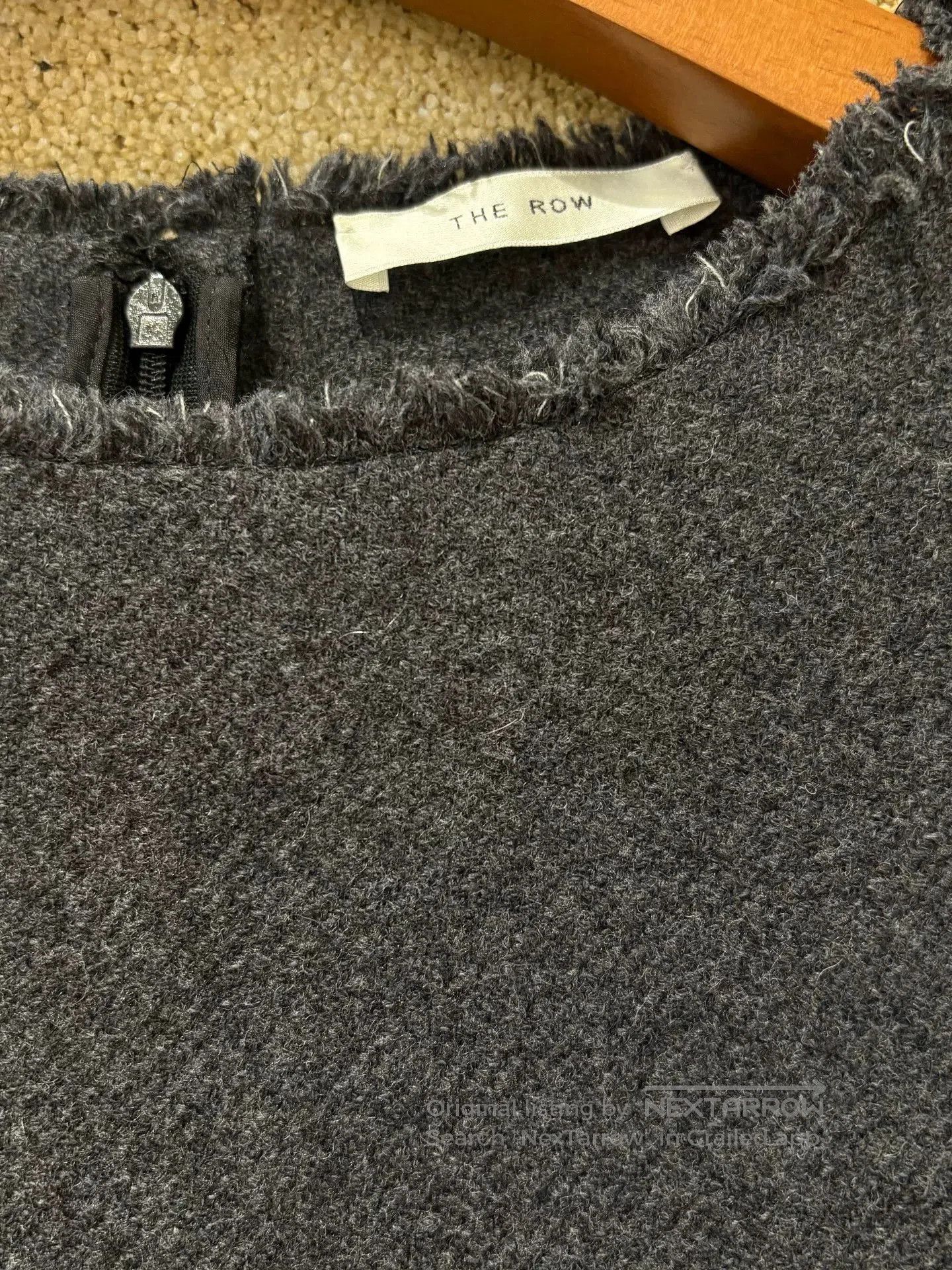 The Row The Row Gray Wool Blend Sleeveless Dress. Size US XXS / EU 40 - 2 Thumbnail