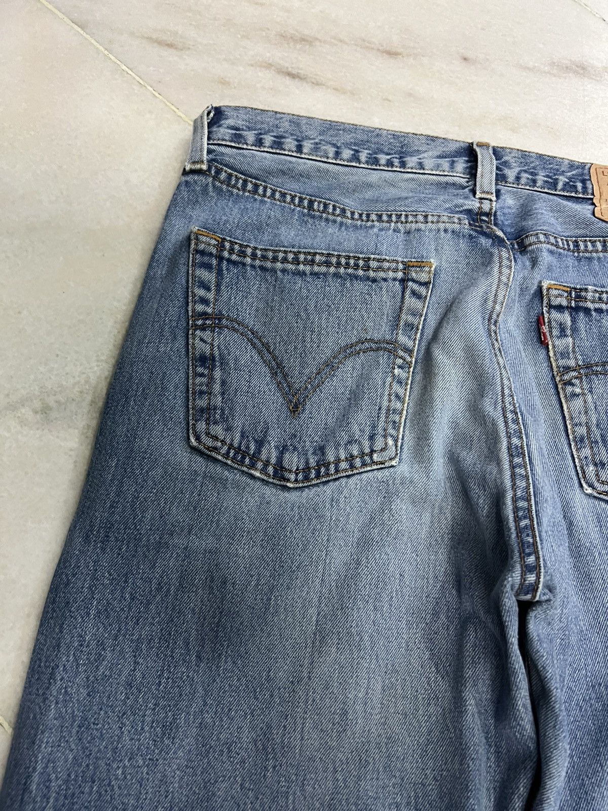 Levi's × Levi's Vintage Clothing × Vintage 💥Vintage Levis 751 Light Wash Jean Size US 32 / EU 48 - 13 Thumbnail
