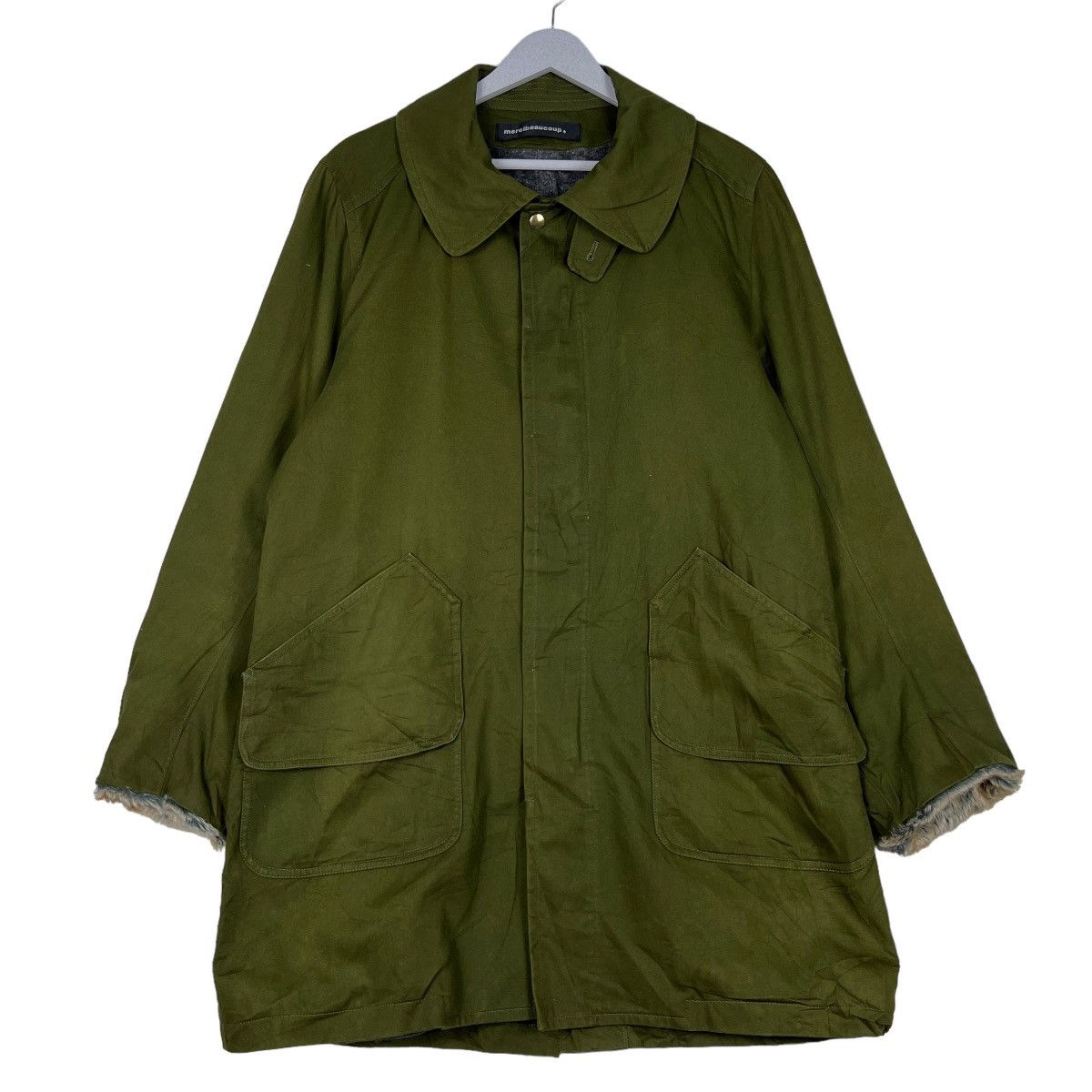 Issey Miyake 🔥 MERCIBEAUCOUP FAUX FUR LINING PARKAS Size US M / EU 48-50 / 2 - 2 Thumbnail