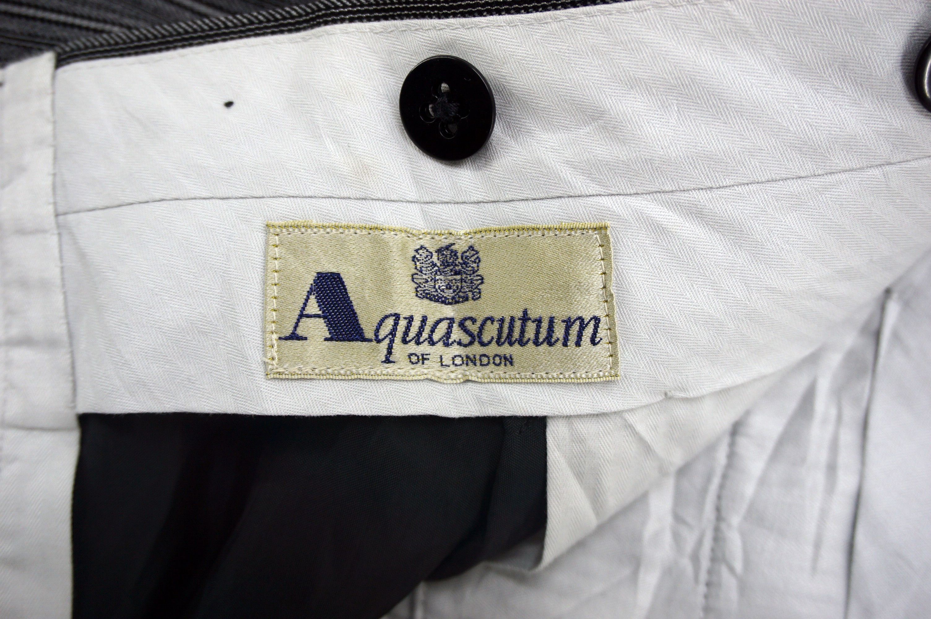 Aquascutum Aquascutum Pants Size W38xL29.5 Pleated Wool Silk Blend Size US 38 / EU 54 - 6 Thumbnail