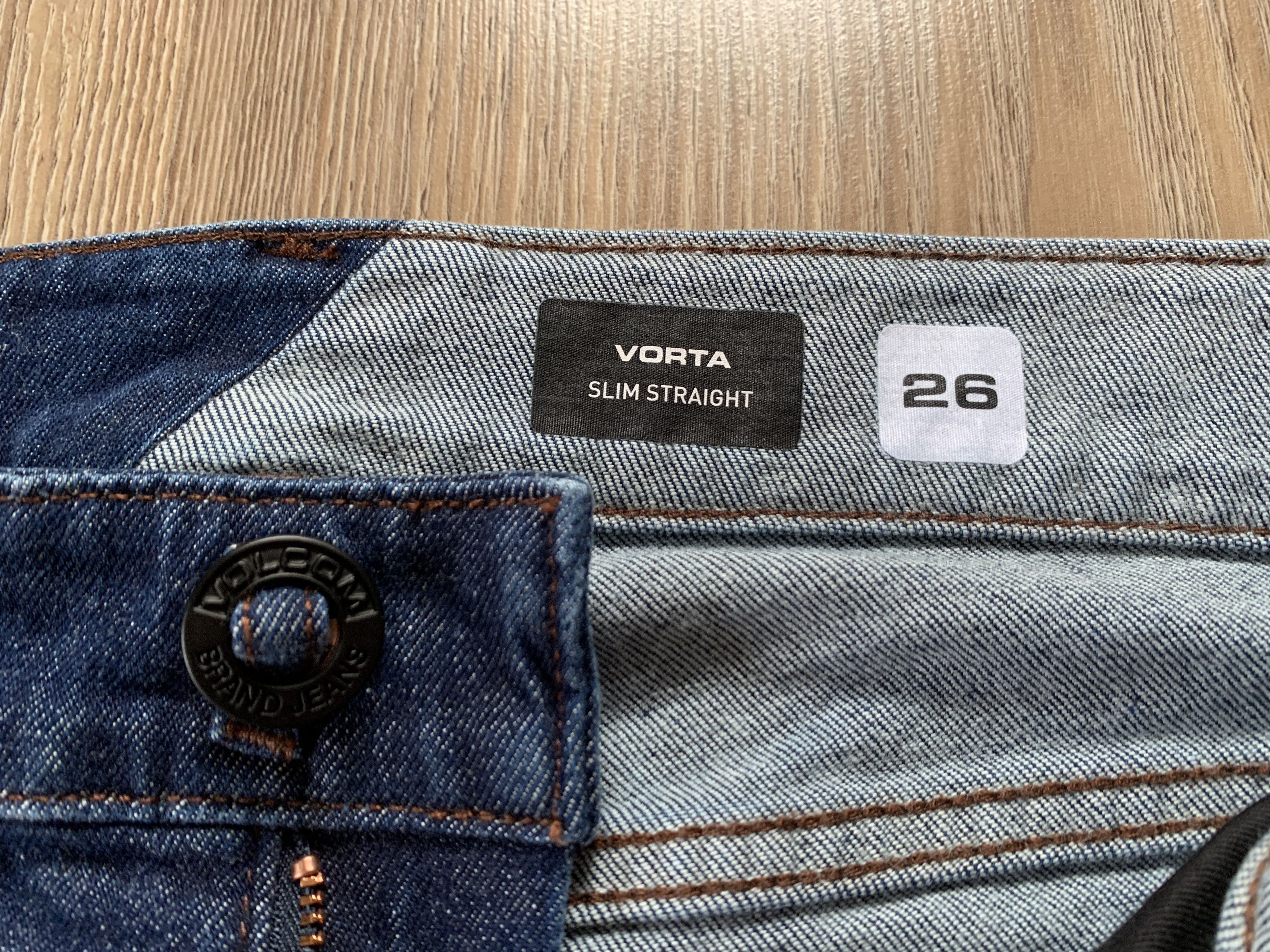 Vintage × Volcom Volcom Vorta Slim Straight Women’s Jeans Size 26" / US 2 / IT 38 - 9 Thumbnail