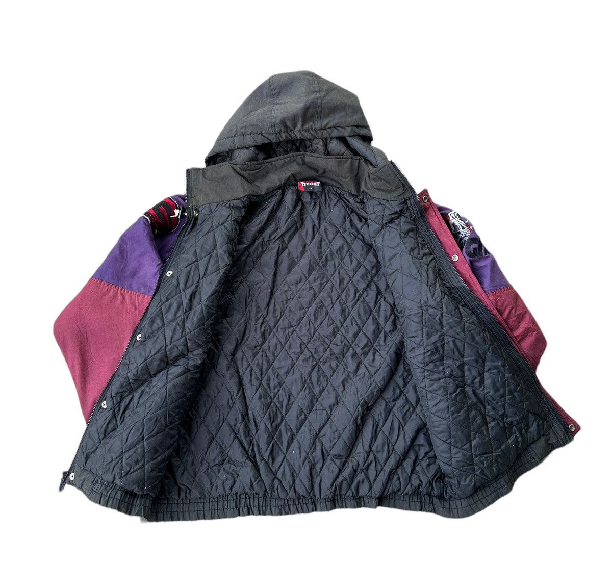Vintage Georgia bull dogs like puffer jacket hooded Size US L / EU 52-54 / 3 - 6 Thumbnail