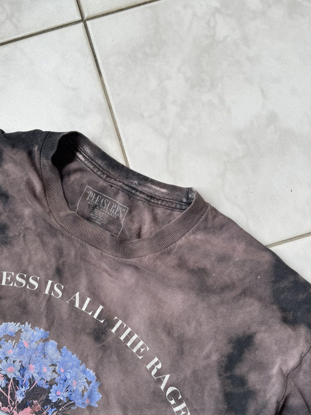 Pleasures × Supreme Pleasures tee custom tie dye t shirt Size US L / EU 52-54 / 3 - 5 Thumbnail