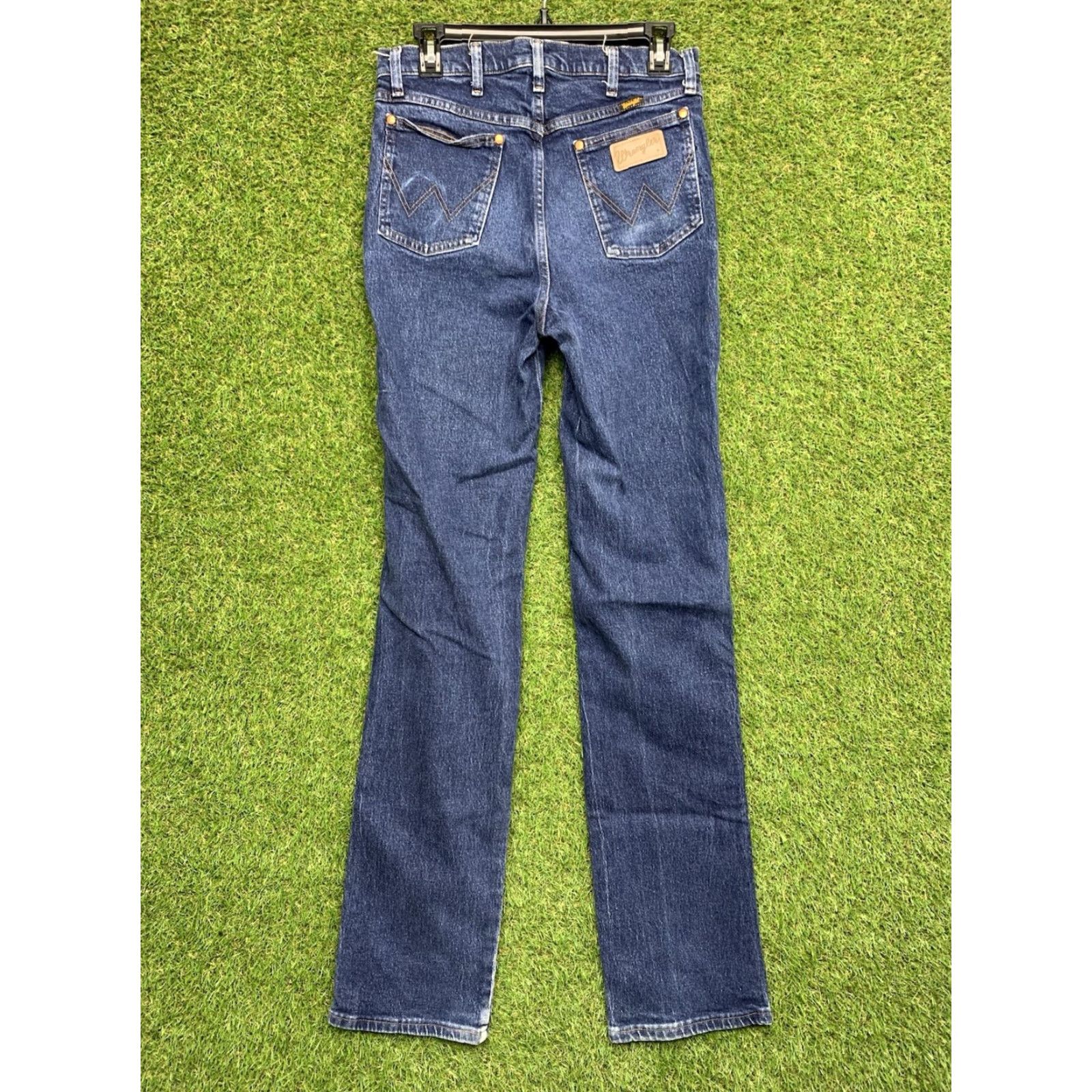 Wrangler Wrangler Jeans Mens 32x36 Denim Straight Leg Regular Rise Blue 947 Wrangler Cowboy Cut Mens Jeans Size US 32 / EU 48 - 2 Thumbnail
