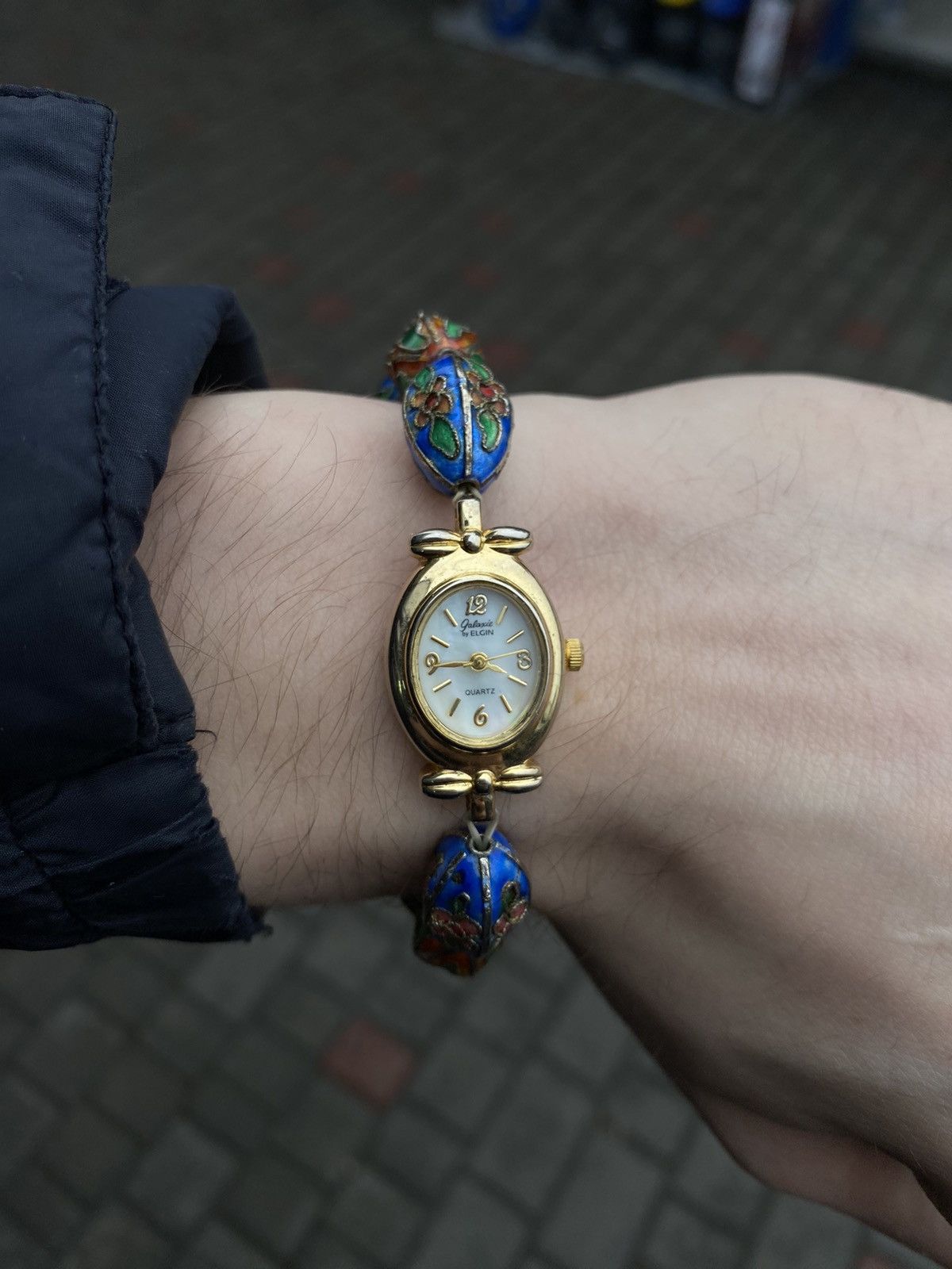 Japanese Brand × Vintage Cloisonné Enamel Bracelet Watch – Japanese Brand Size ONE SIZE - 3 Thumbnail