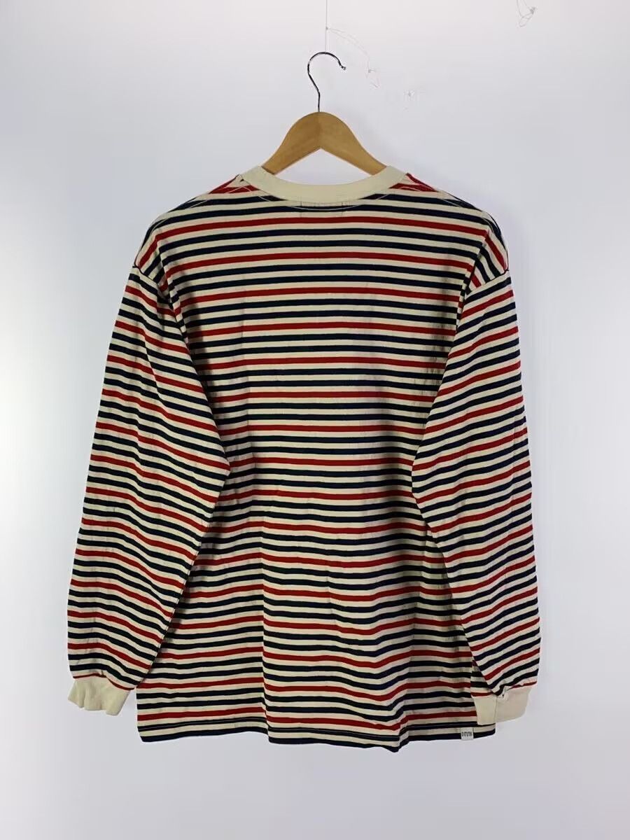 Hysteric Glamour Flame Logo Striped Long Sleeve Tee Size US XL / EU 56 / 4 - 2 Thumbnail