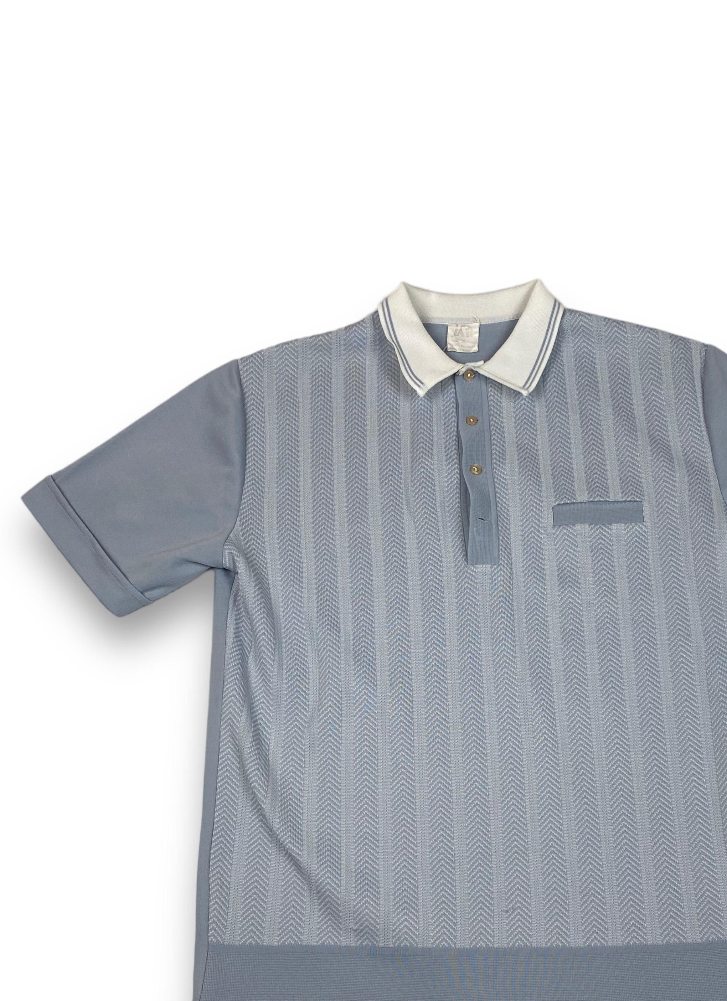 Vintage 90s Vintage JAR Oldmoney Style Sky Blue Polo Shirt M709 Size US L / EU 52-54 / 3 - 3 Thumbnail