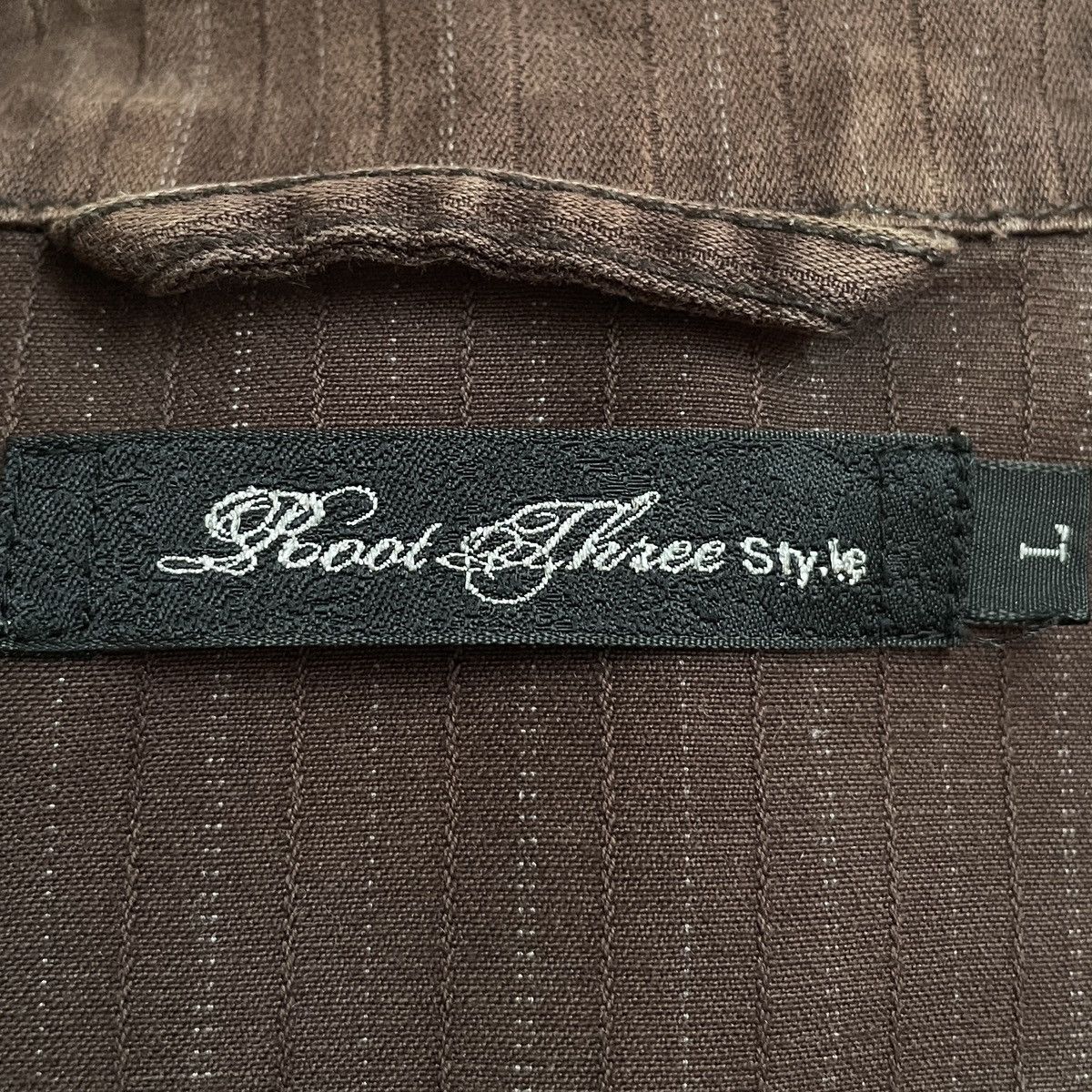 Japanese Brand × Tornado Mart × Vintage Vintage Japanese Brand Root Three Style Zipper Jacket 2000s Size US L / EU 52-54 / 3 - 9 Thumbnail