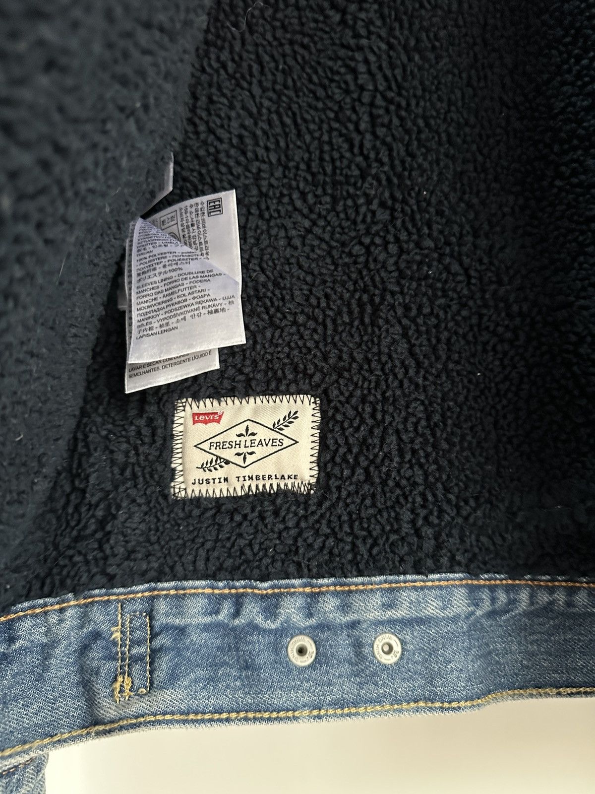 Levi's Fresh Leaves Trucker Jacket Size US S / EU 44-46 / 1 - 9 Thumbnail