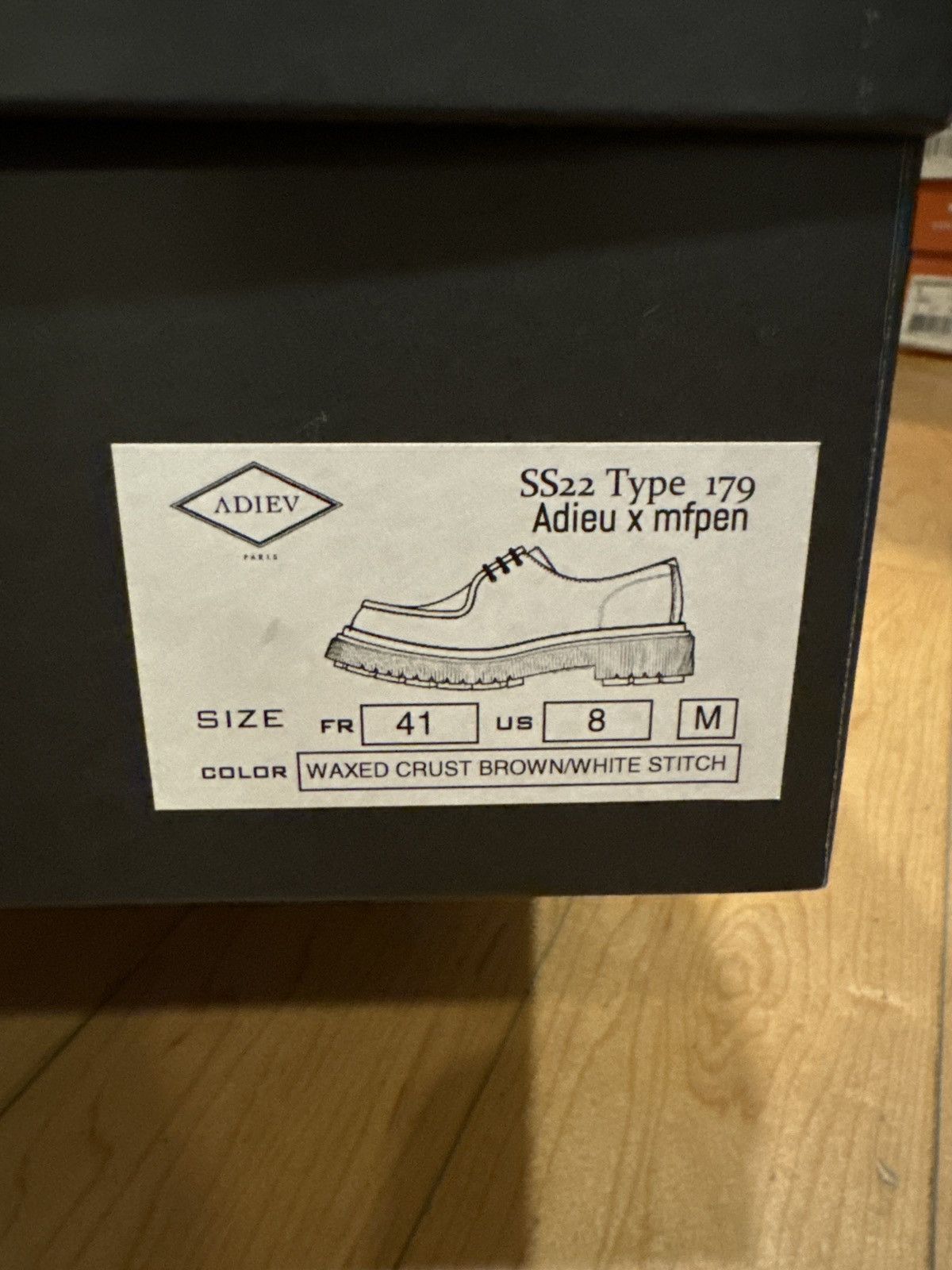 Adieu Paris × Mfpen Adieu mfpen type 179 suede sand brown Size US 8 / EU 41 - 7 Thumbnail