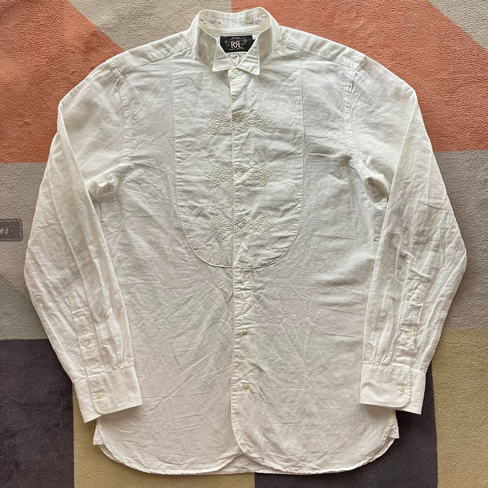 RRL Ralph Lauren French Court Dress Shirt