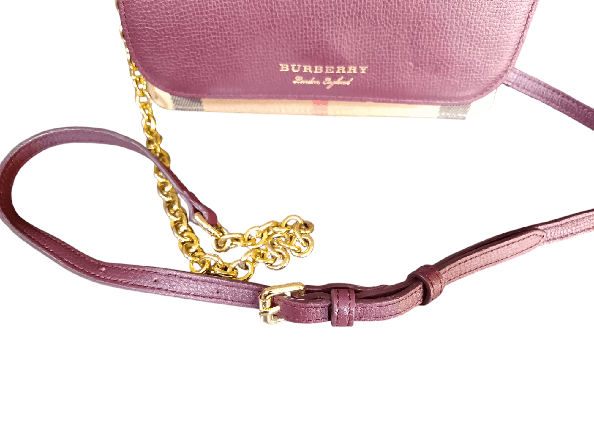 Burberry Burberry Hampshire Wallet On Chain(WOC) Size ONE SIZE - 9 Thumbnail