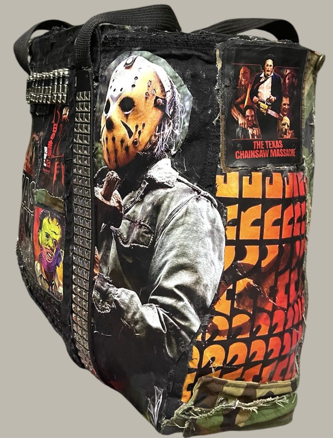 Other Texas Chainsaw Massacre Handmade Shoulder Bag Size ONE SIZE - 12 Thumbnail