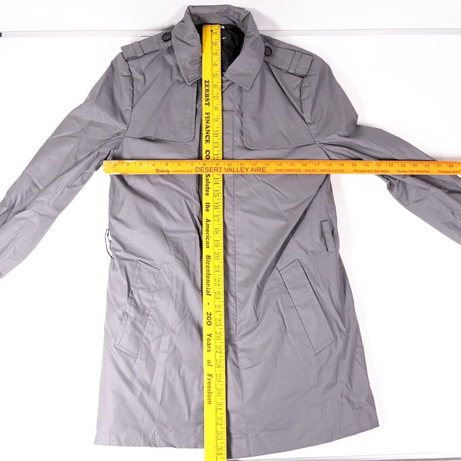 Mackage Mackage Button Up Rain Jacket Winter Trench Coat Adult 38 Size ONE SIZE - 4 Thumbnail