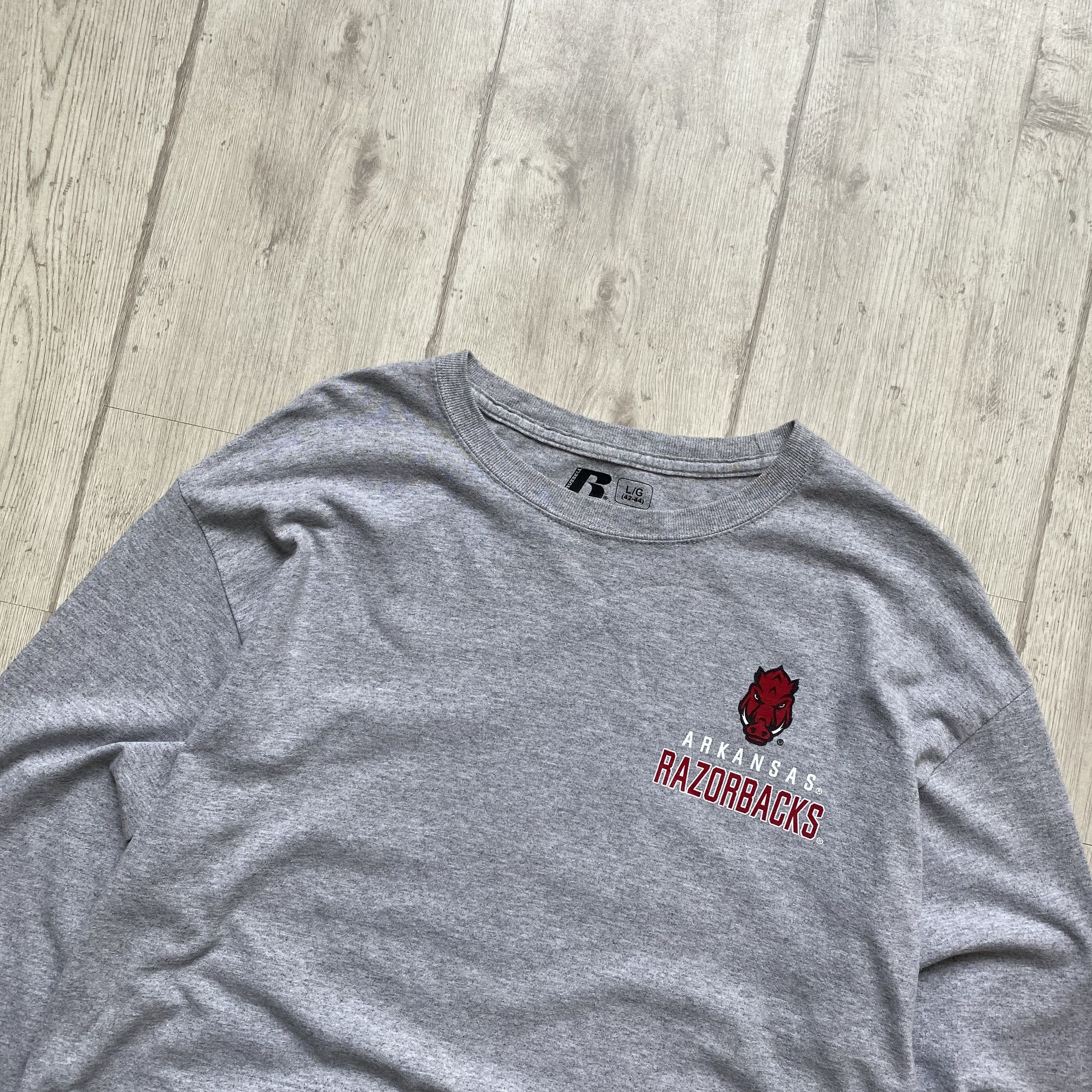 NFL 🐗University Arkansas Razorbacks Russell Athletic Longsleeve Size US M / EU 48-50 / 2 - 3 Thumbnail