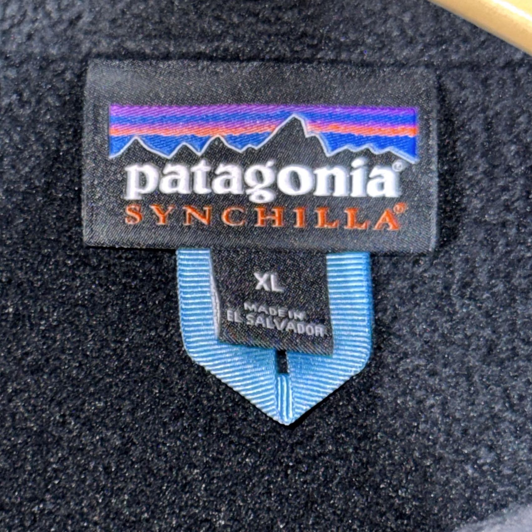 Patagonia Patagonia Synchilla Vest Mens XL Black Full Zip Pockets Fleece Outdoor Size US XL / EU 56 / 4 - 3 Thumbnail